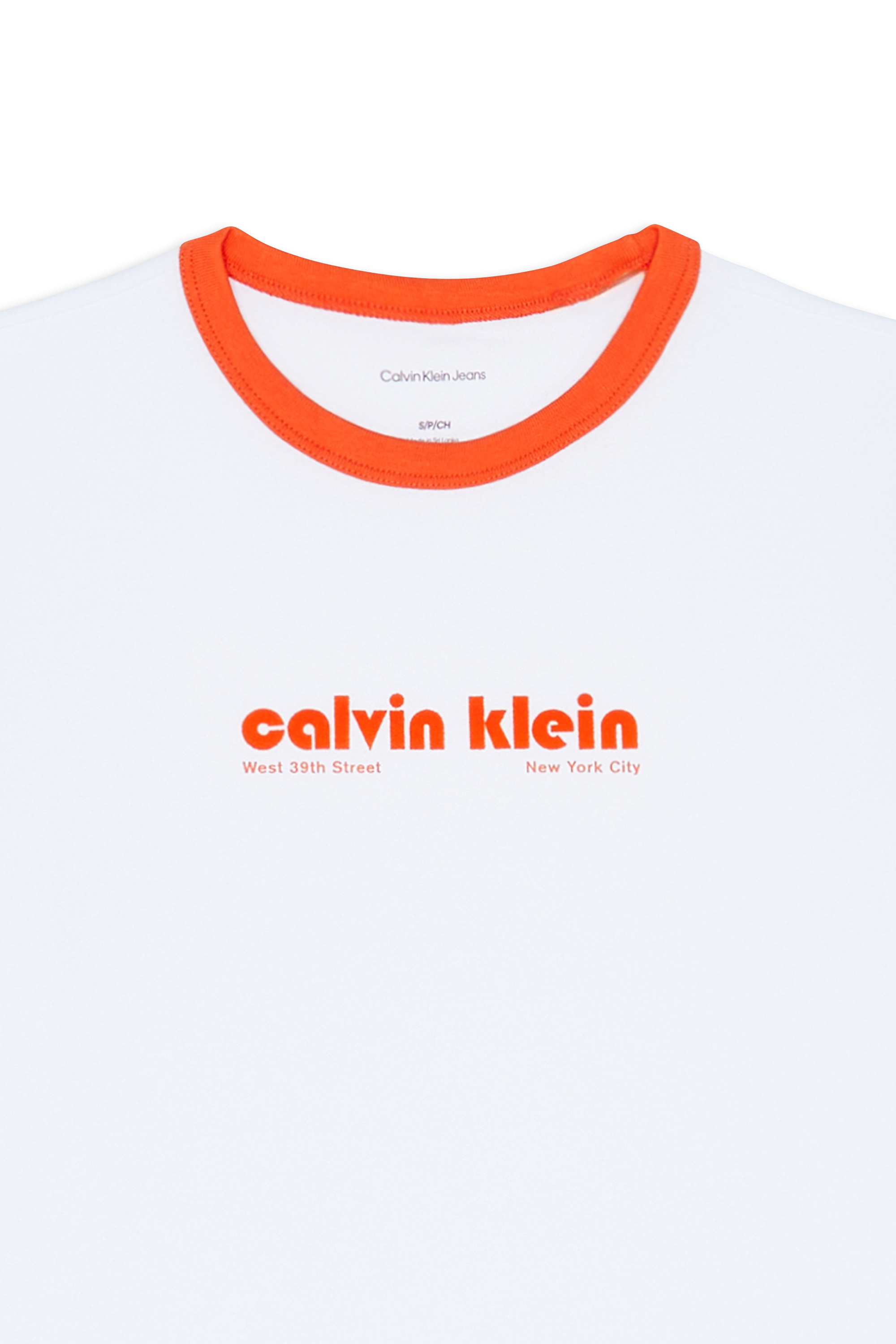 Regular-fit round-neck cotton T-shirt White