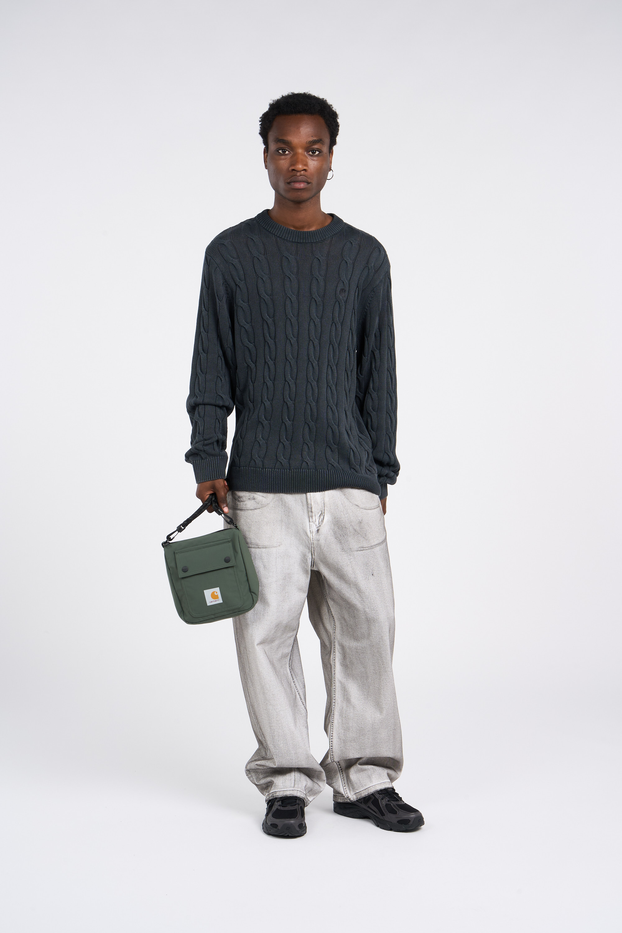 Sac porté épaule Kaki