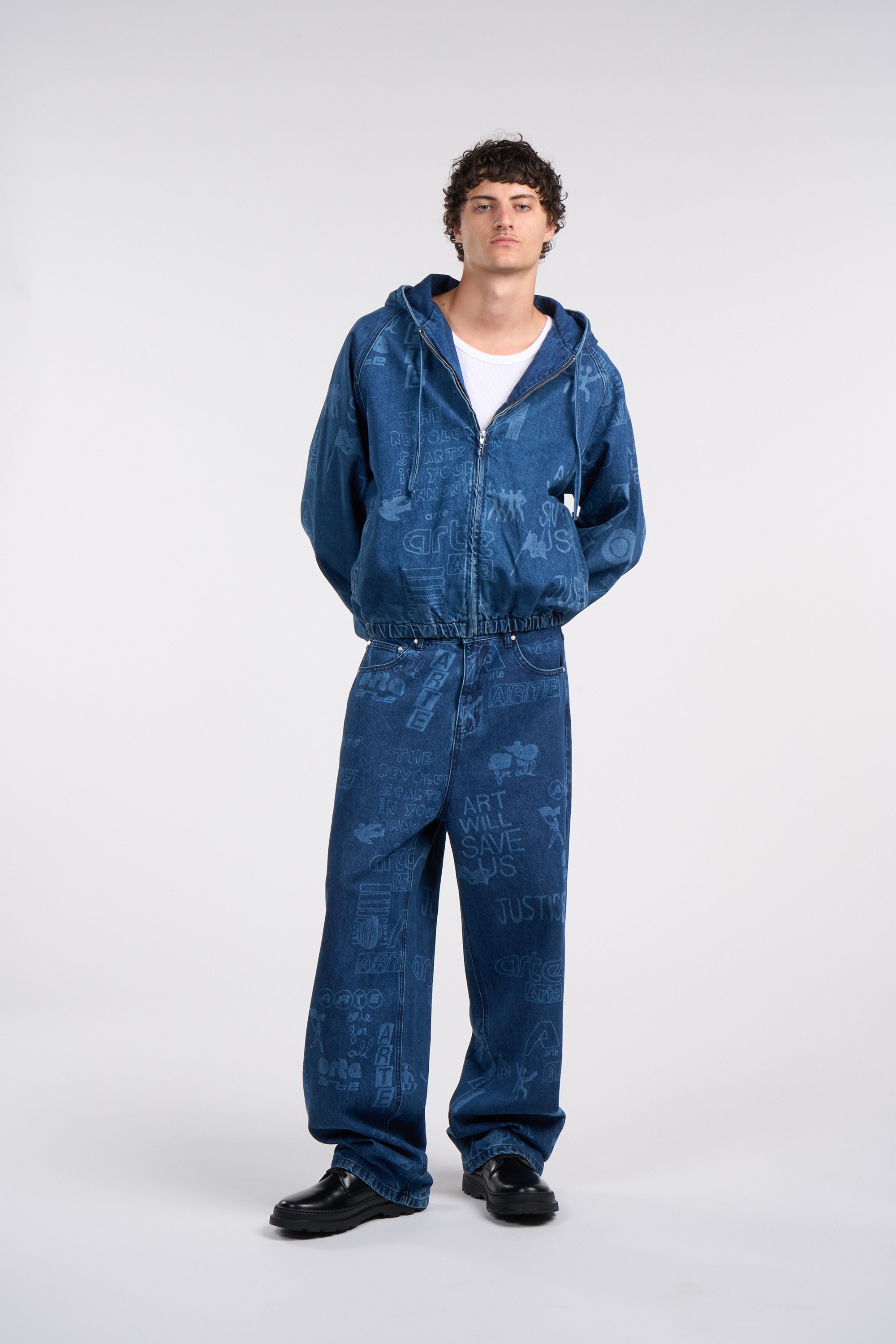 Pantalon ARTE ANTWERP Bleu