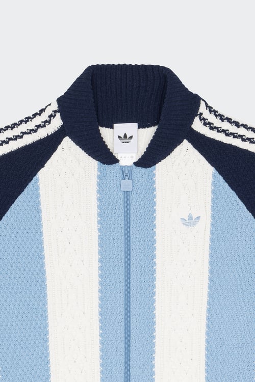ADIDAS Gilet Bleu