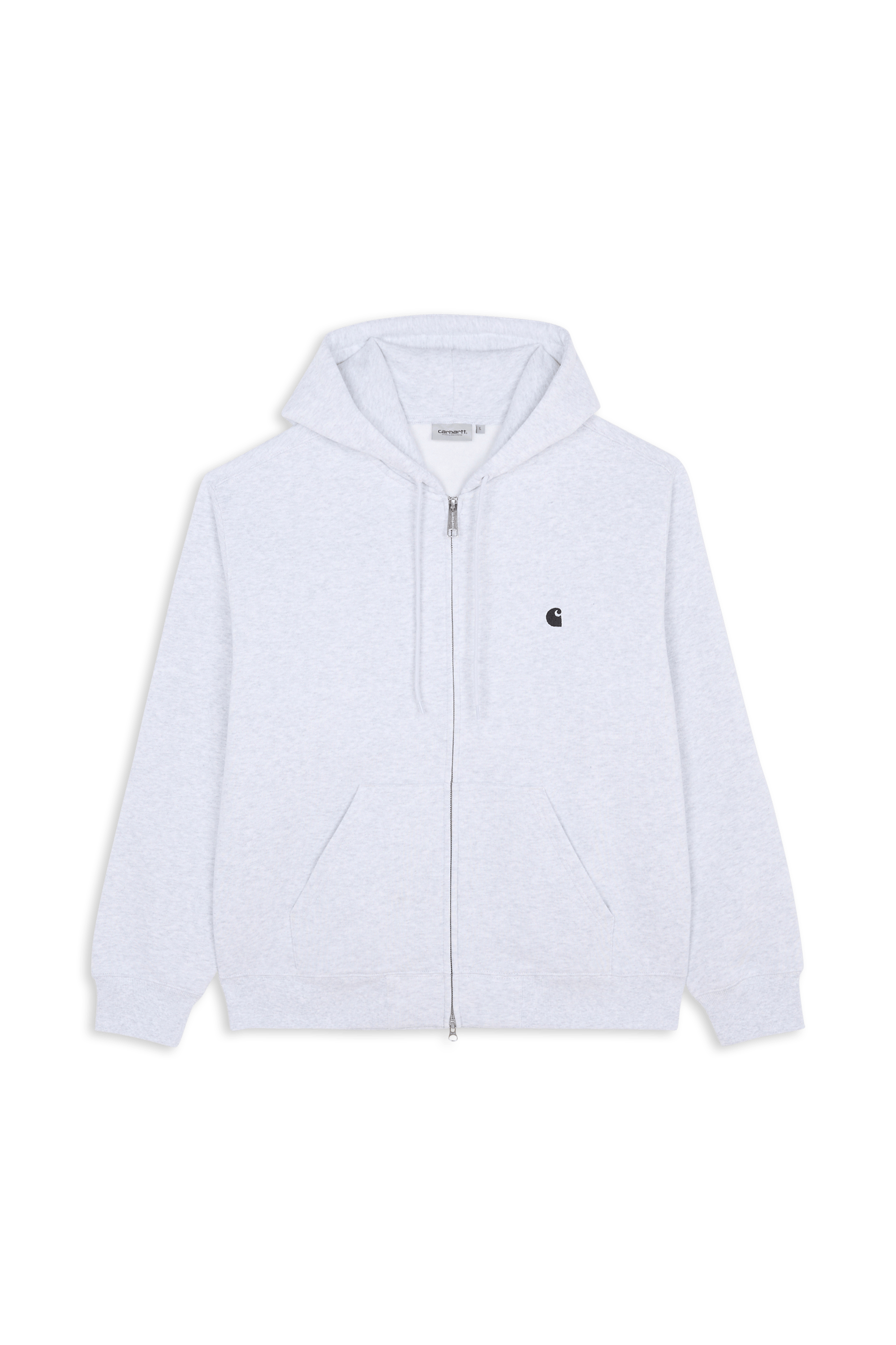 Hoodie HOODED MACK Ash heather - black