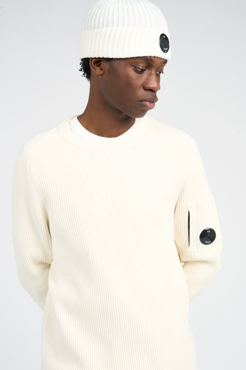 C.P. COMPANY Pull Blanc