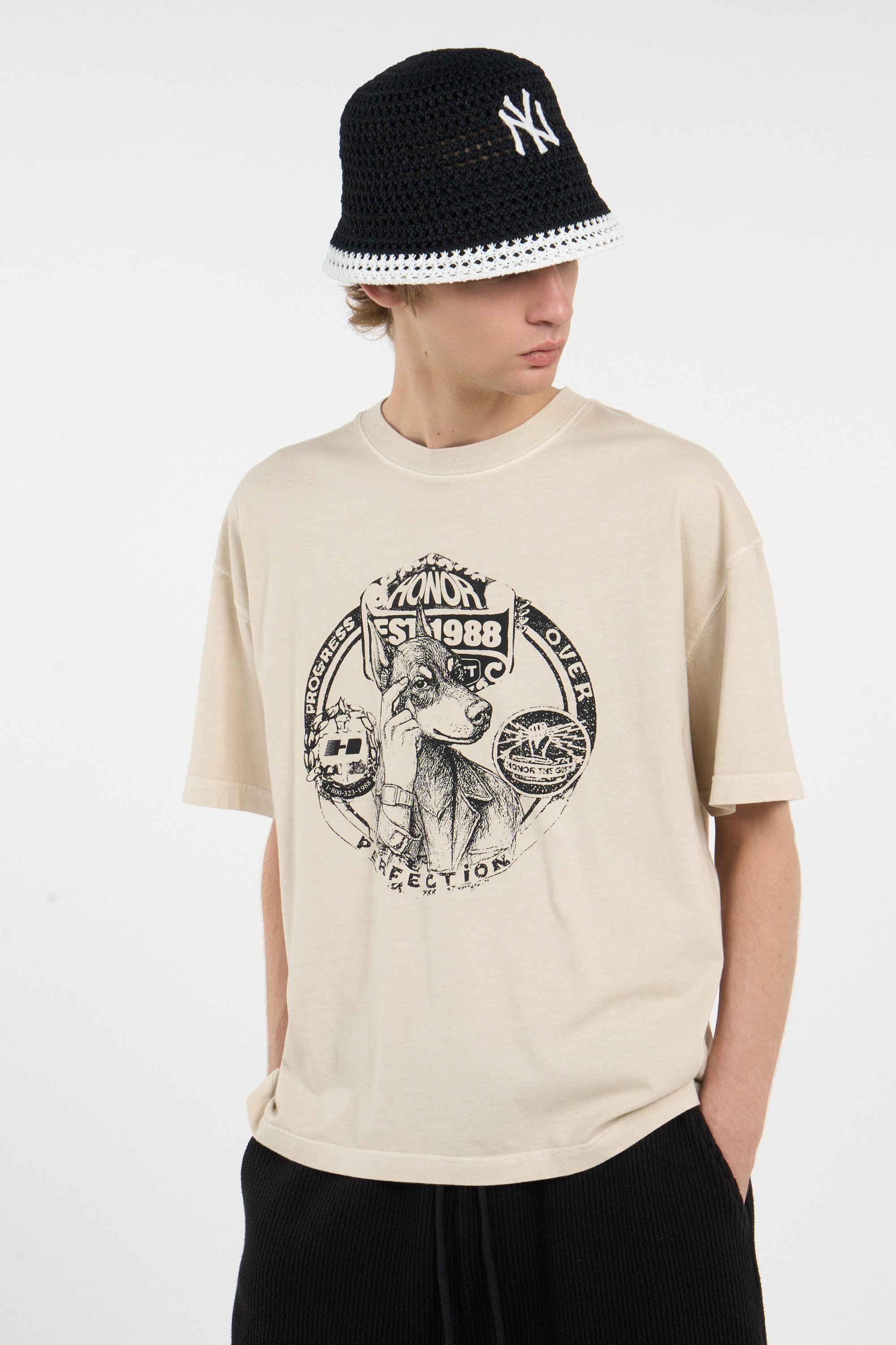 T-shirt | Beige HONOR THE GIFT Homme
