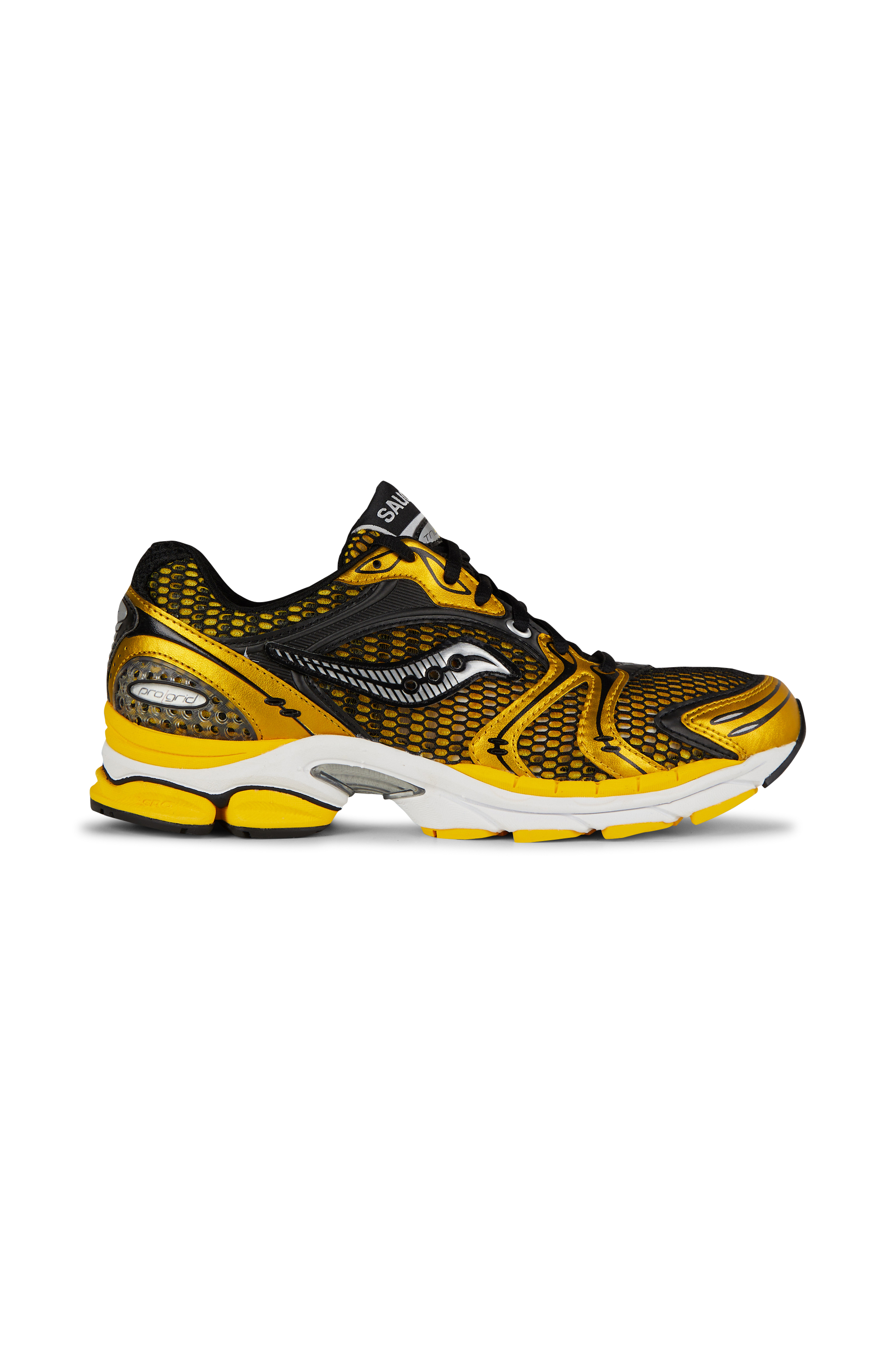 Men?s Storm 96 LO fabric and leather sneakers PROGRID TRIUMPH 4 Lemon chrome