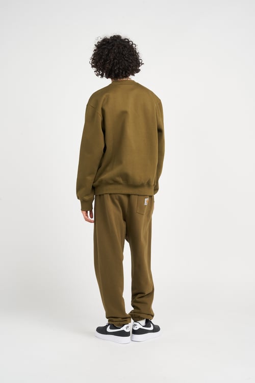 CARHARTT WIP Jogging droit Kaki