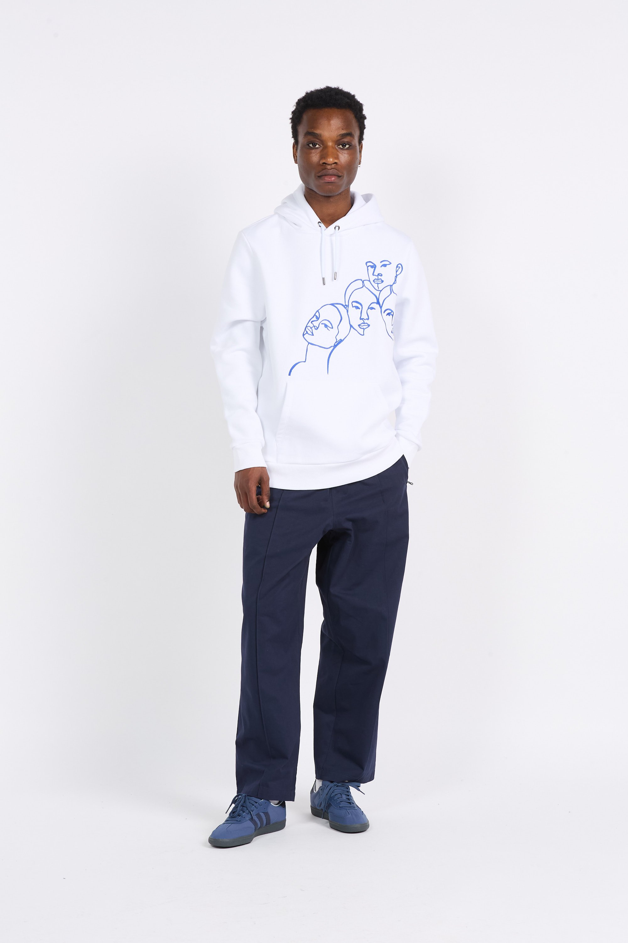 Hoodie | White by ENCRE Hoodie White