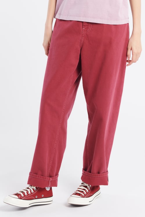 CARHARTT WIP Jean Rouge