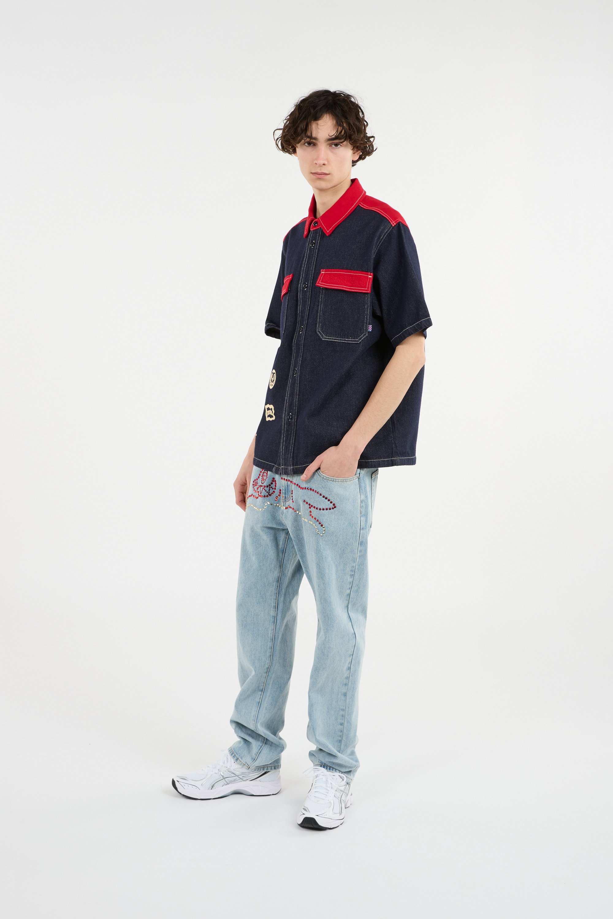 Shirt ICE CREAM Blue