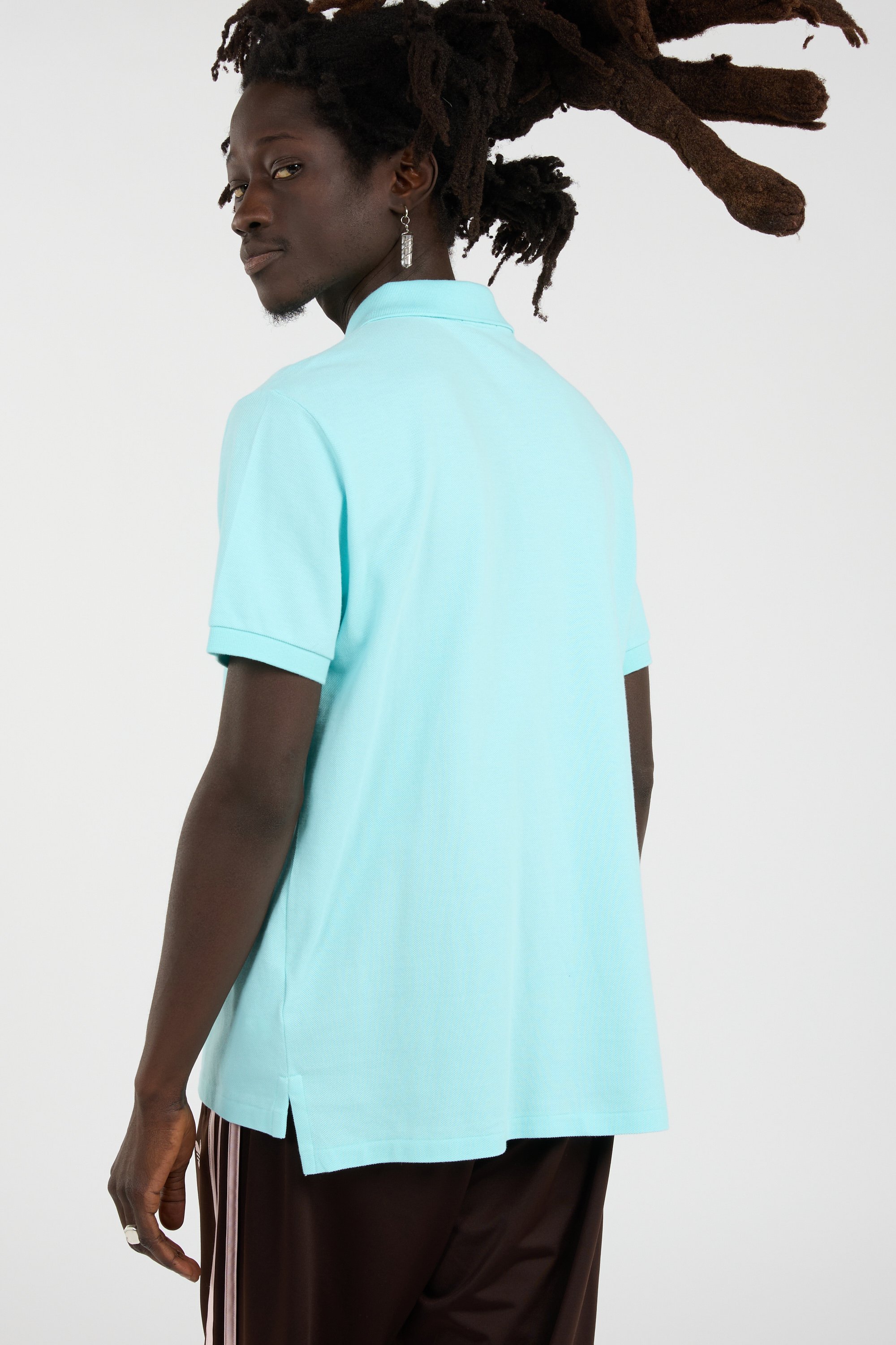 Cotton polo shirt Blue