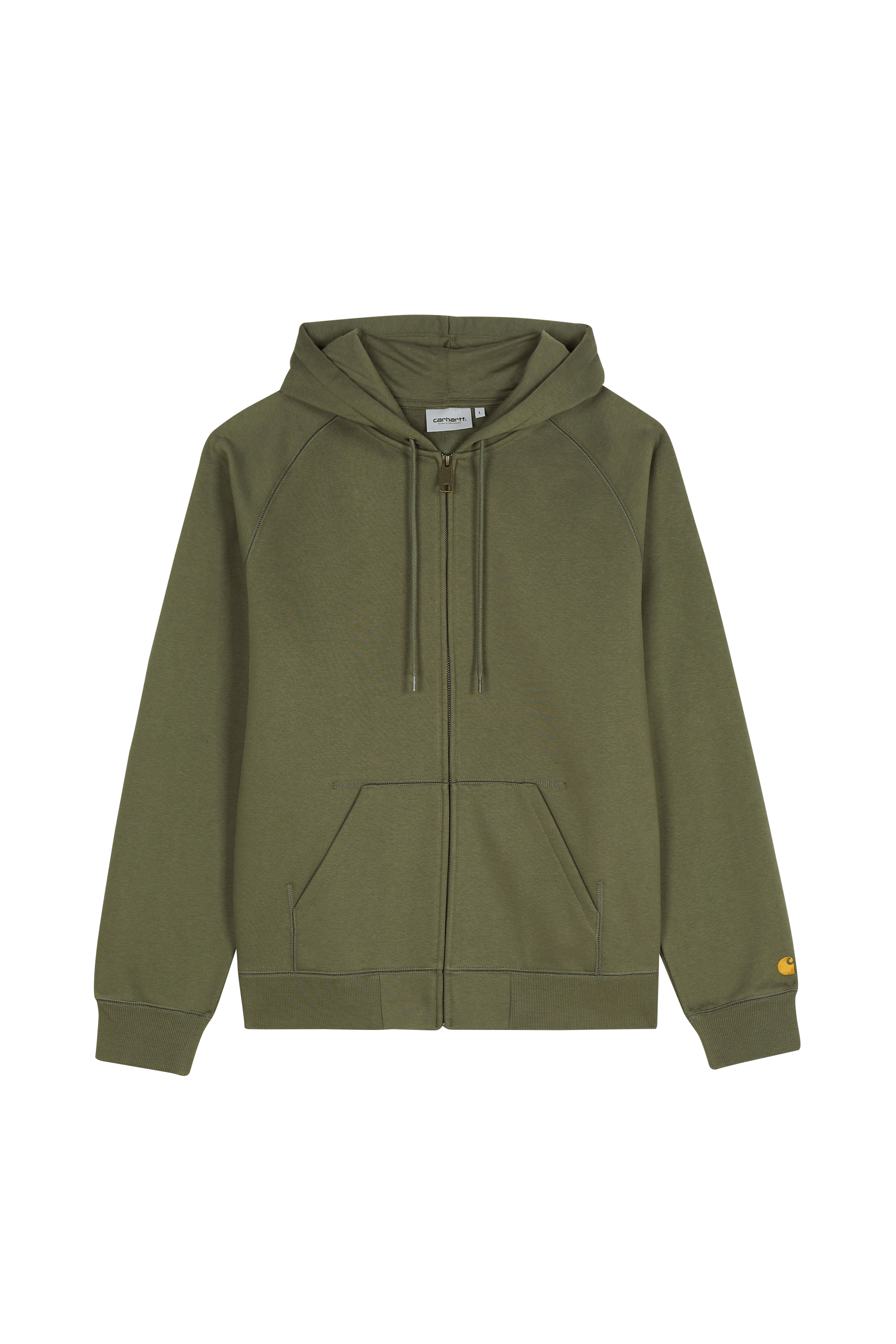 Hoodie zippé Hooded Chase  Leaf / gold