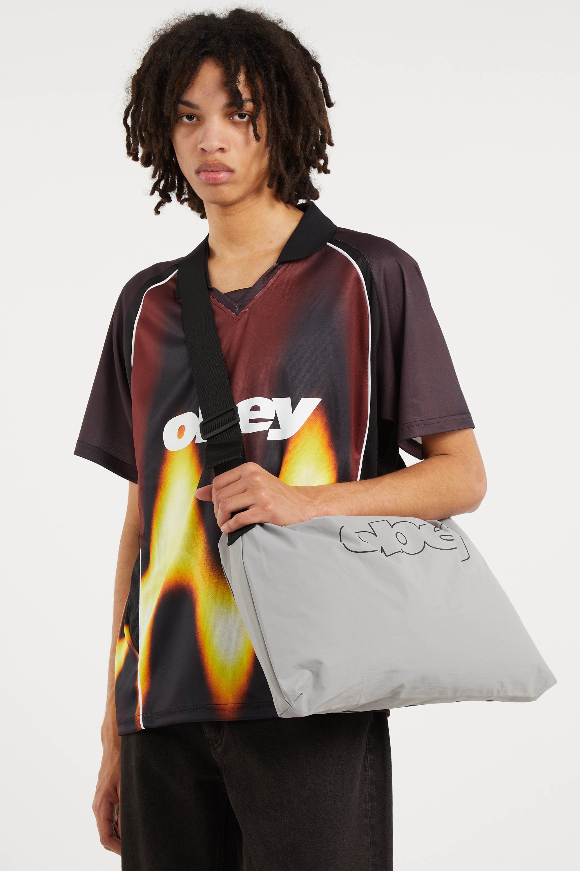 Sac porté épaule Gris