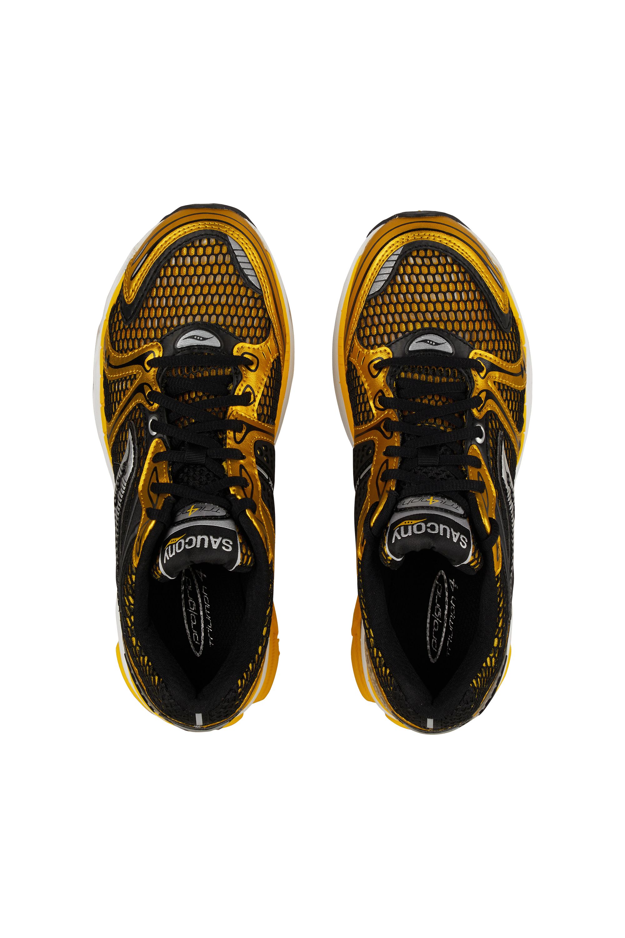 Men?s Storm 96 LO fabric and leather sneakers | Yellow SAUCONY Women