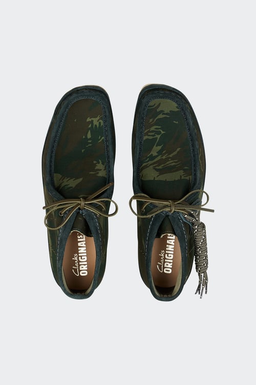 CLARKS ORIGINALS Bottes Vert