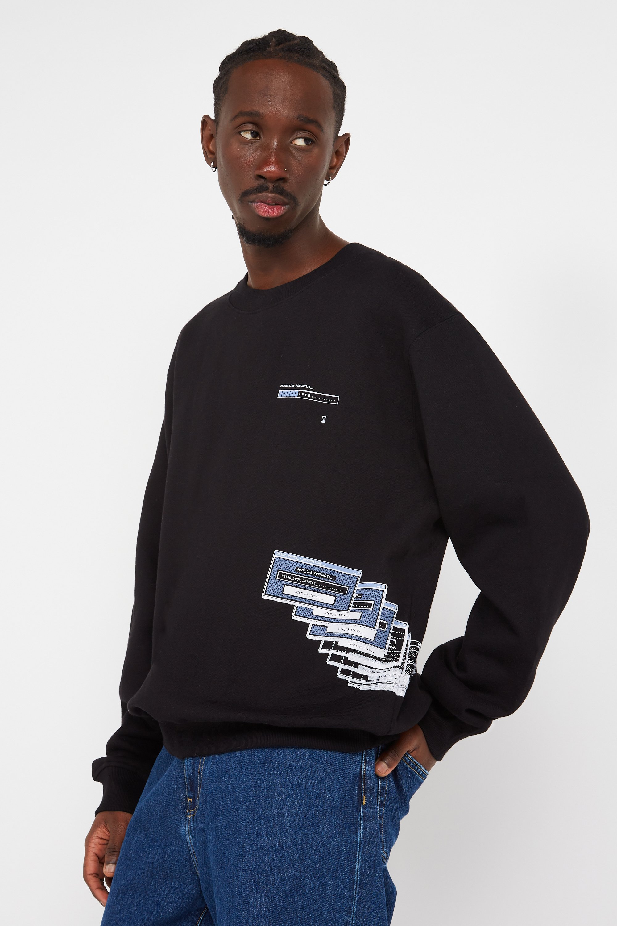 Sweatshirt Noir