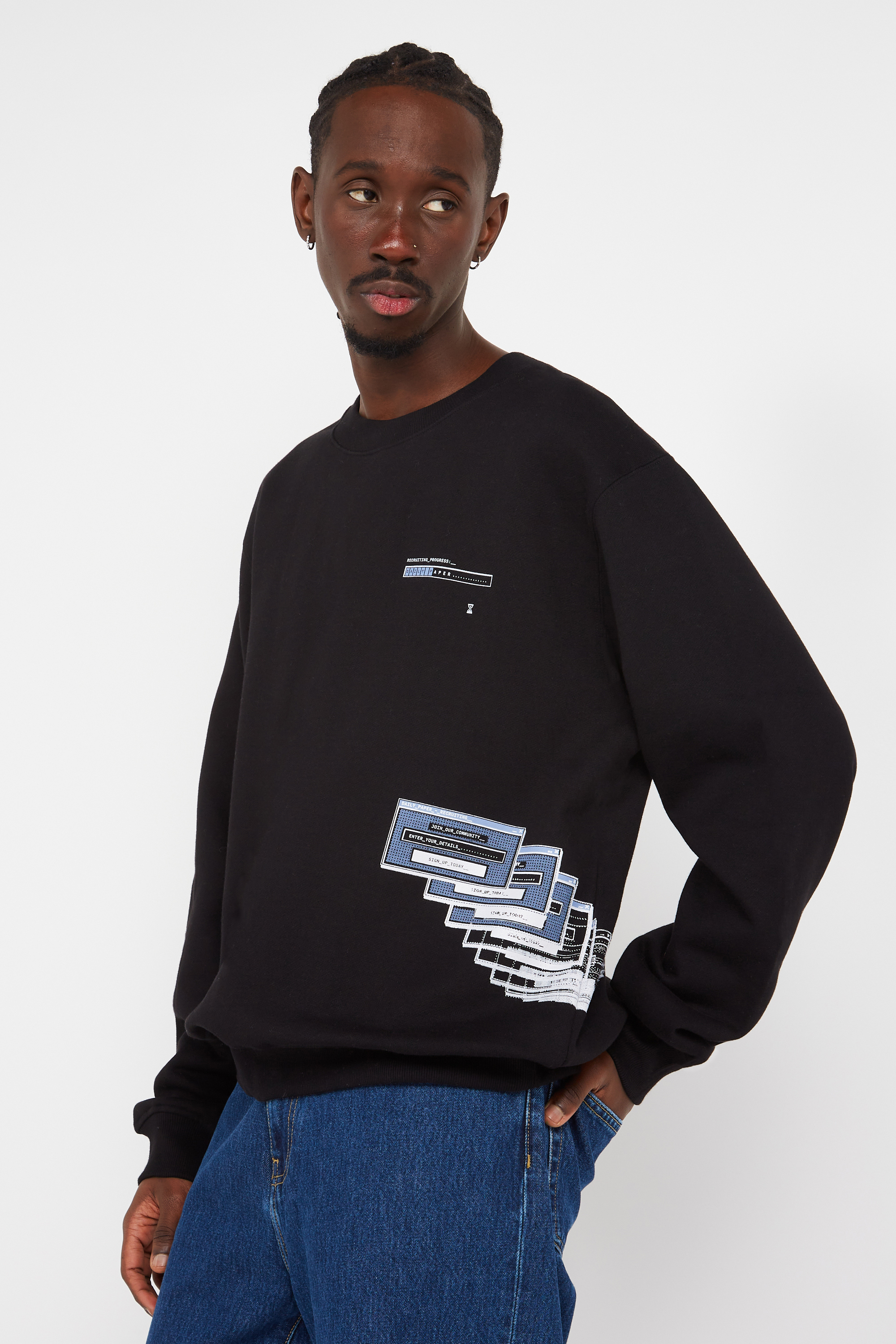 Sweatshirt Noir