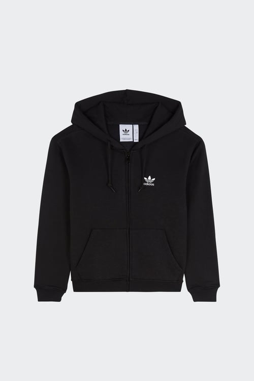ADIDAS Hoodie zippé Noir