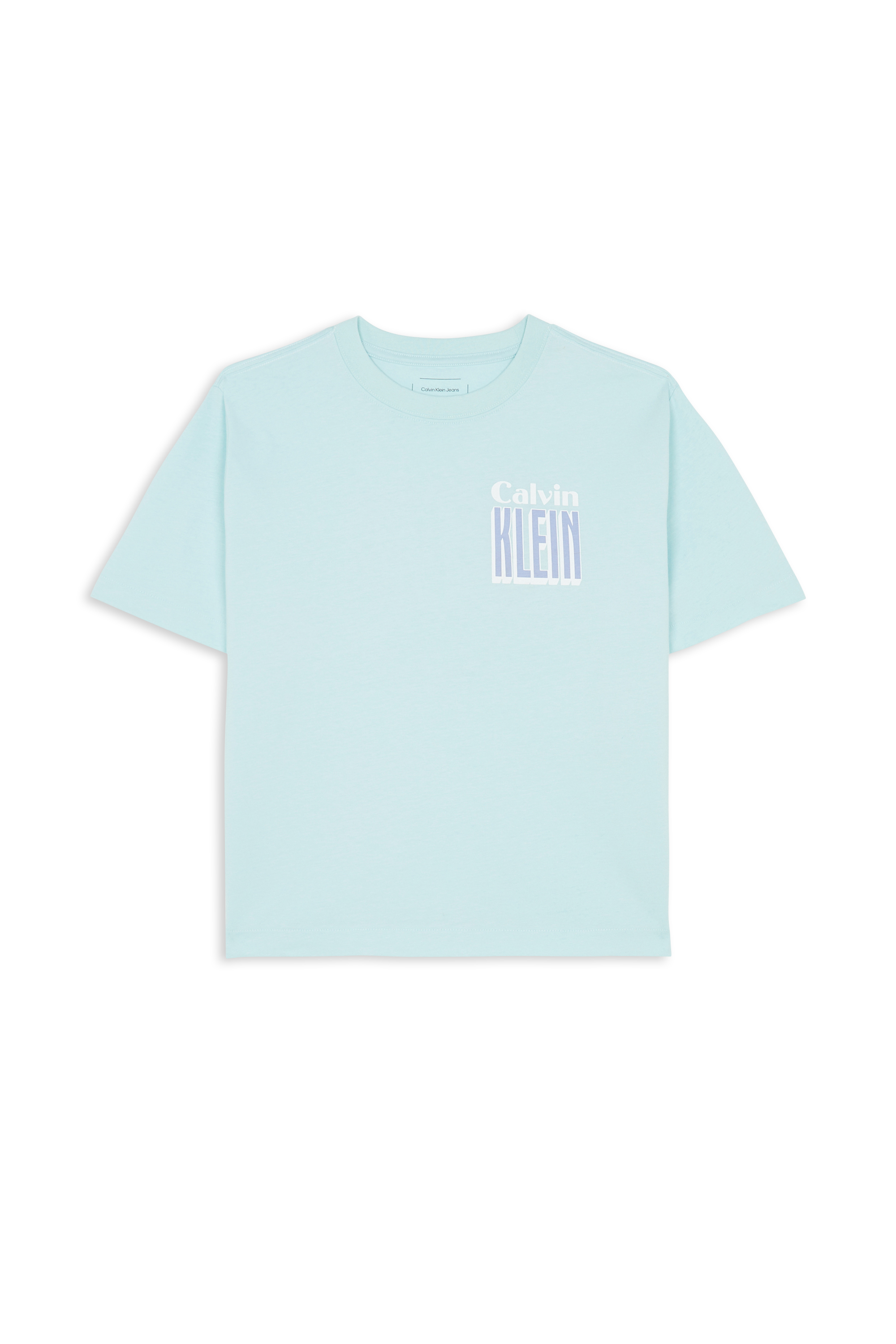 Regular-fit round-neck cotton T-shirt Green