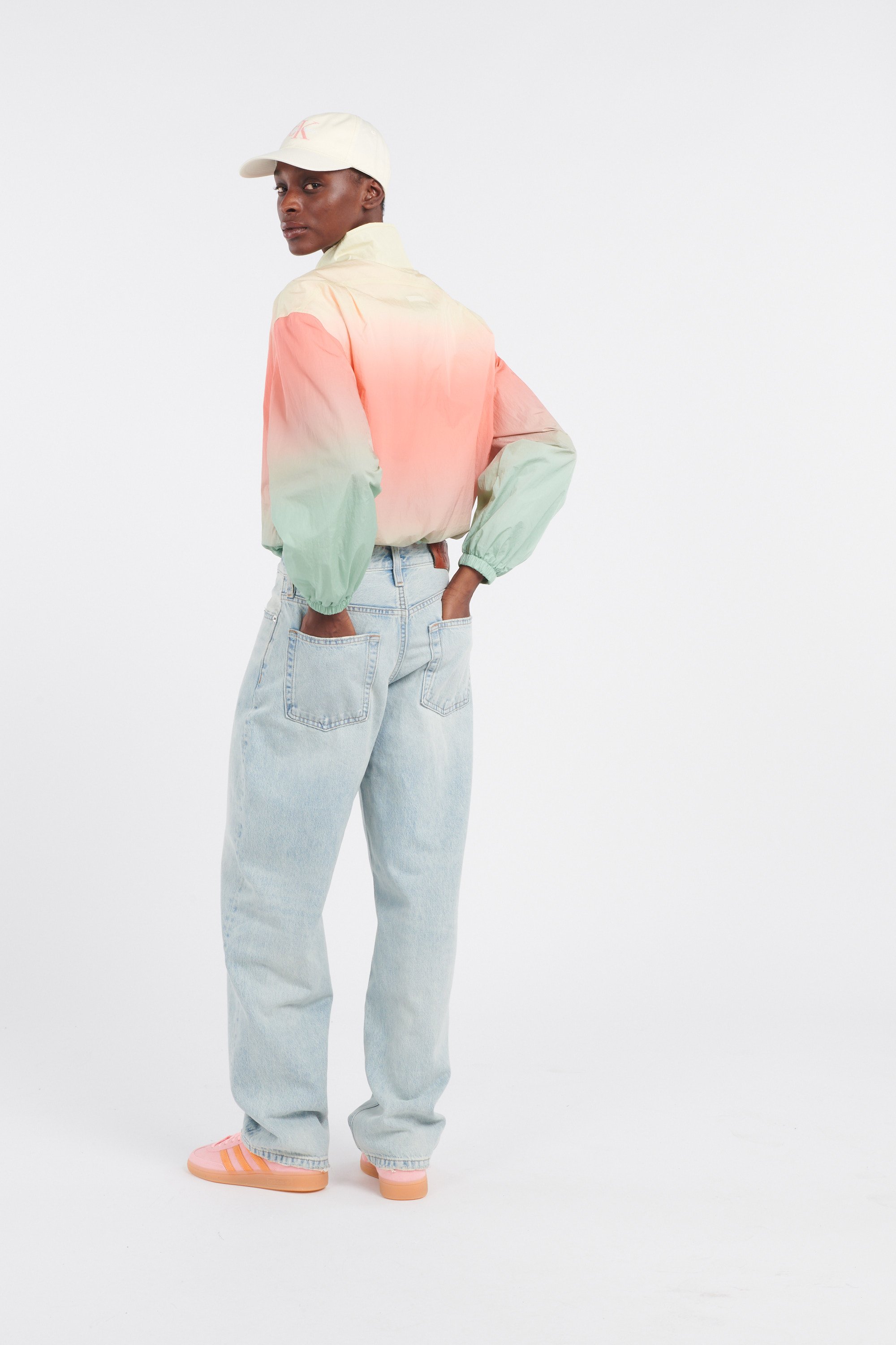 calvin cinzento Klein Jeans Established 1978 logo drawstring