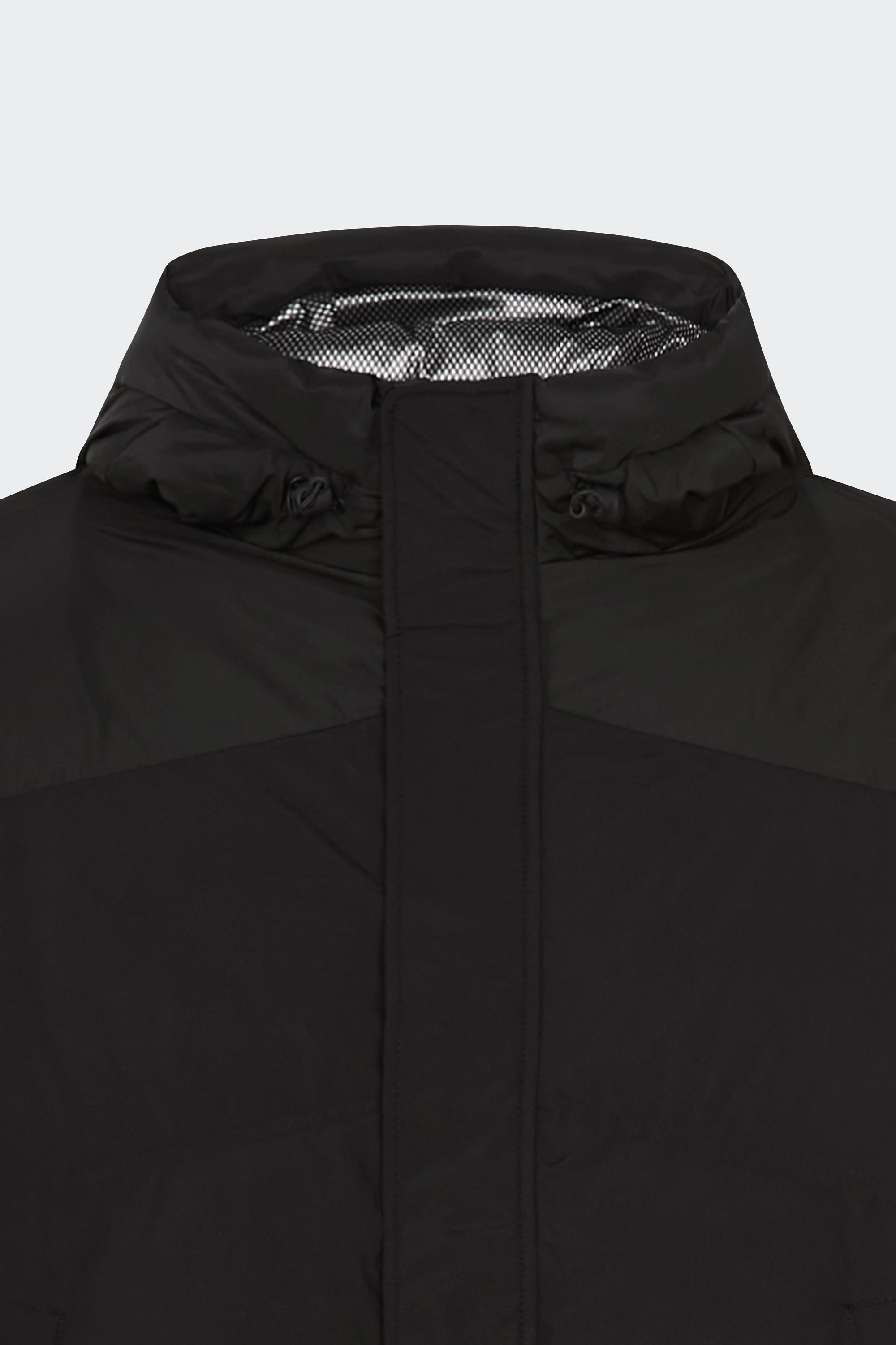 Lightweight quilted padded jacket with high neck | Black by SCHOTT Lightweight quilted padded jacket with high neck Black