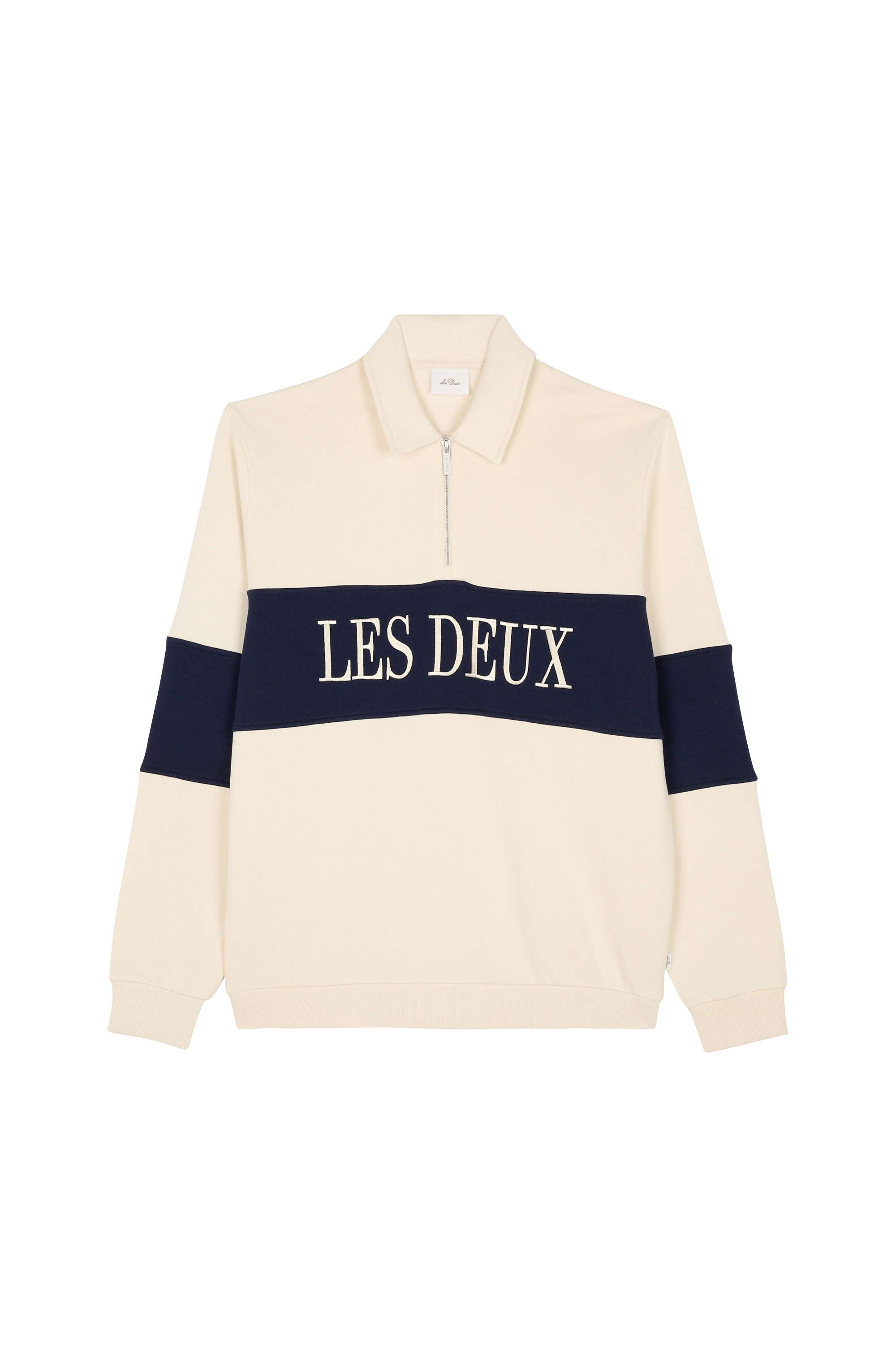 Tommy badge sweatshirt LES DEUX Beige