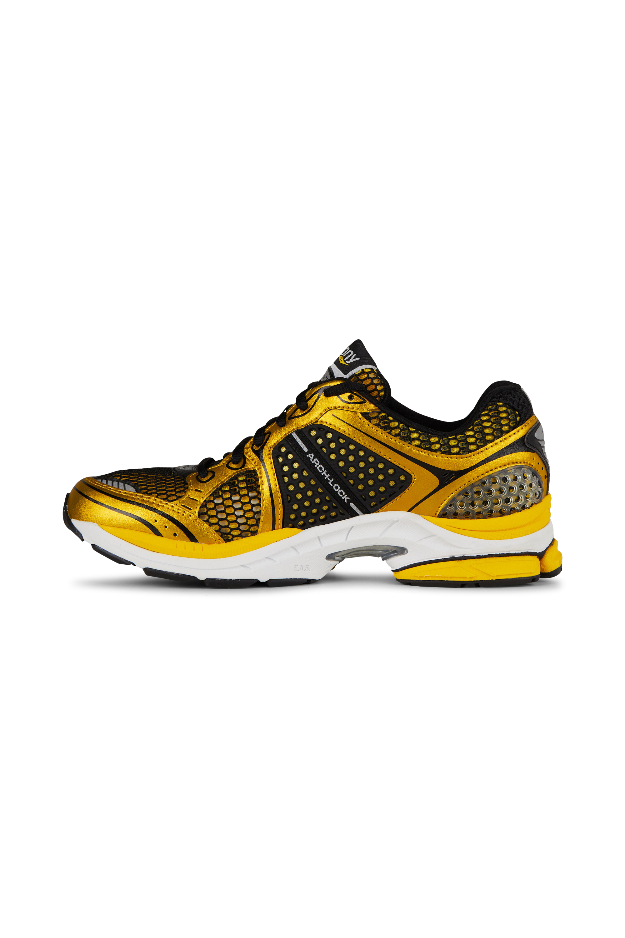 Men?s Storm 96 LO fabric and leather sneakers | Yellow SAUCONY Women