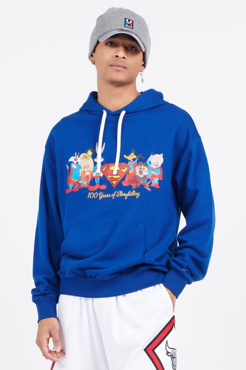 NEW ERA Hoodie Bleu