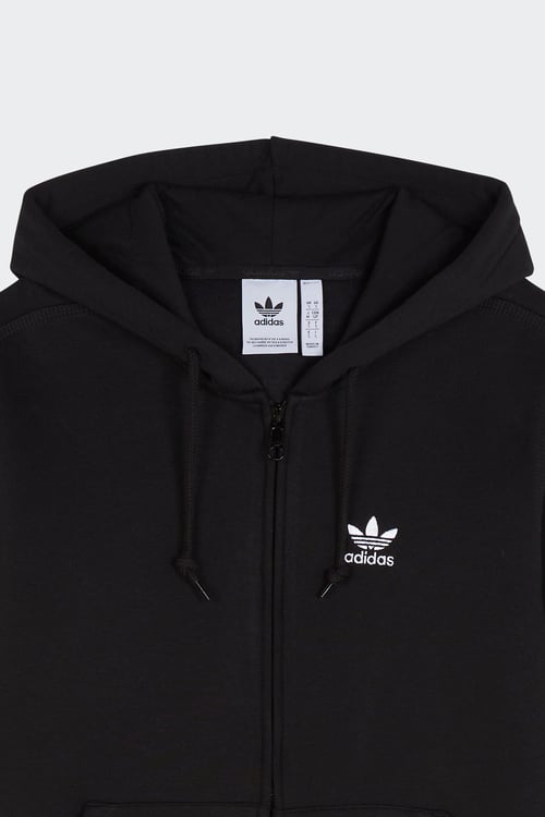ADIDAS Hoodie zippé Noir