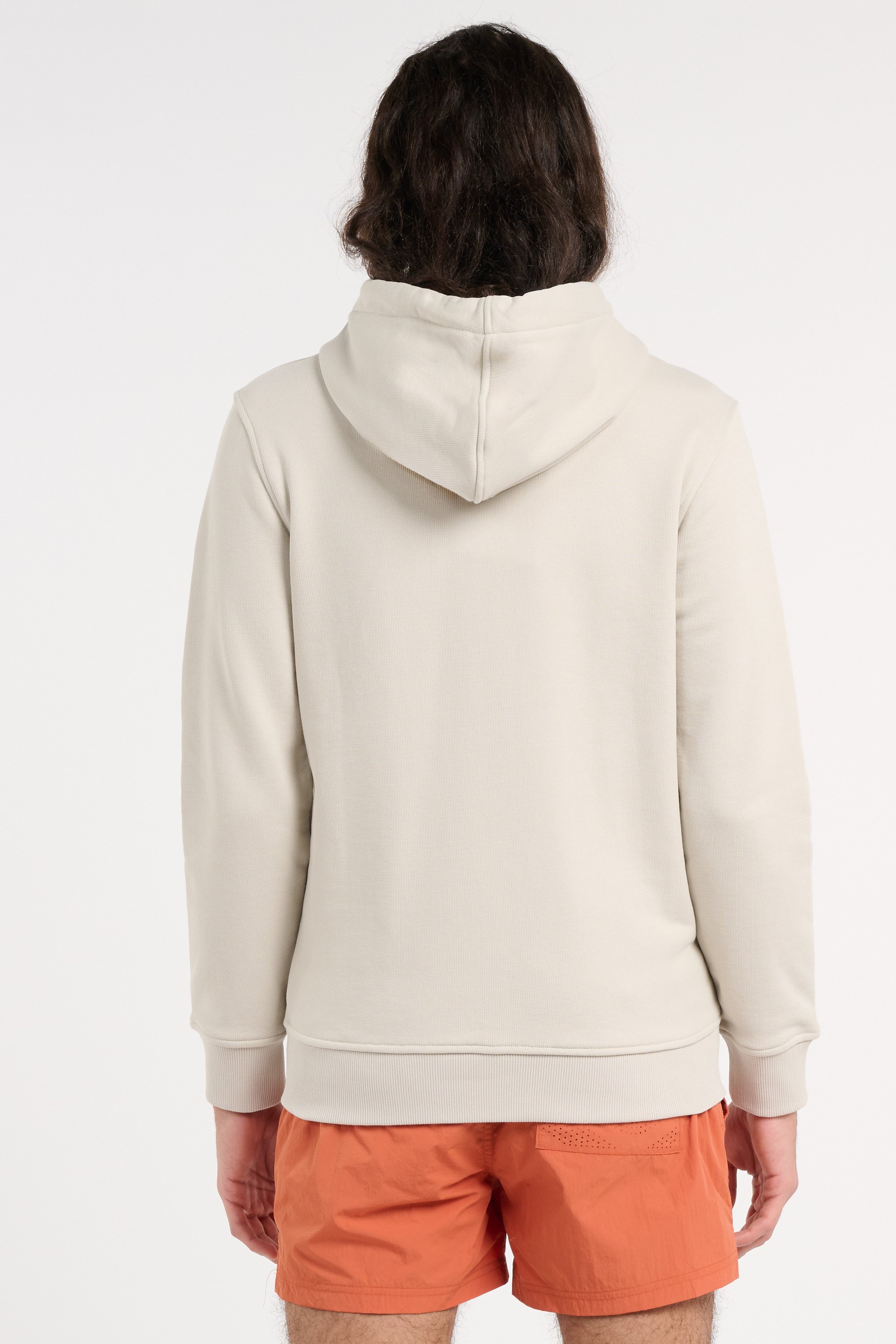 Zip-up hoodie Beige