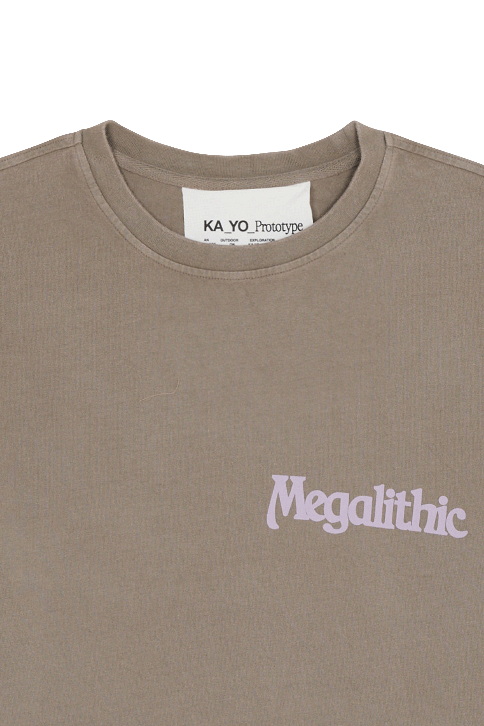 Regular-fit round-neck cotton T-shirt Green