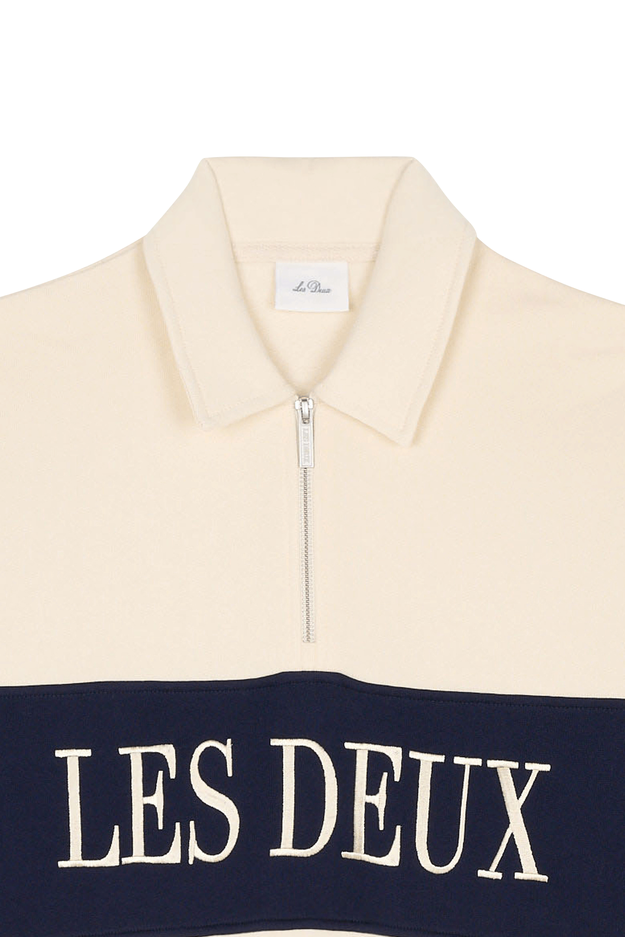 Tommy badge sweatshirt LES DEUX Beige
