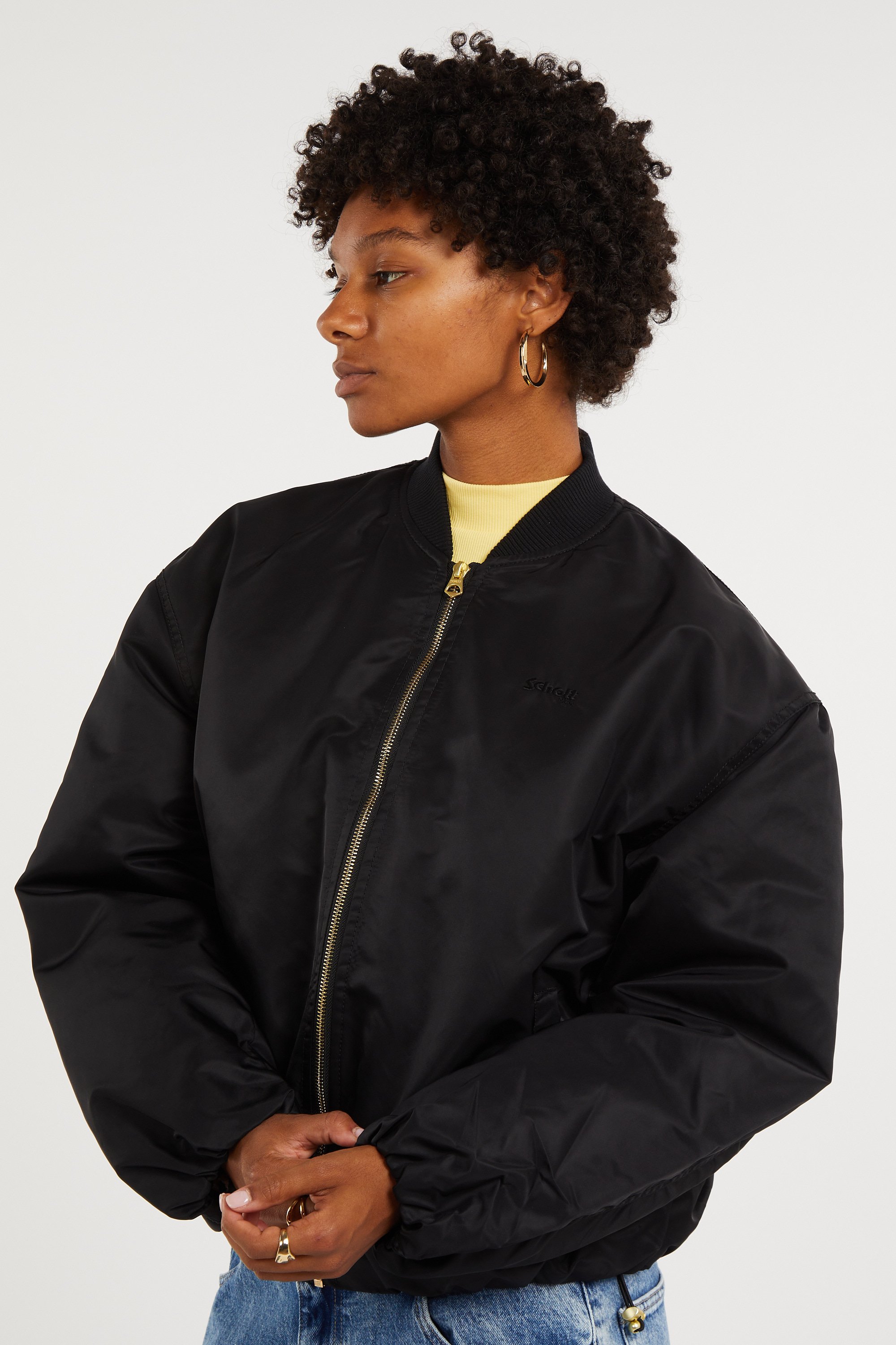 Bombers | Noir SCHOTT Femme