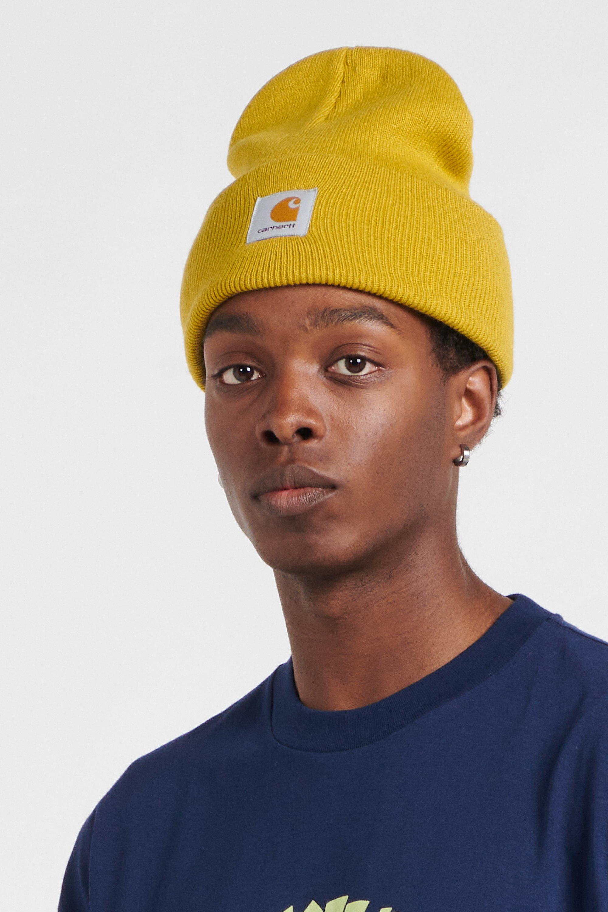 Beanie Acrylic Watch Yellow Carhartt Wip Man Citadium