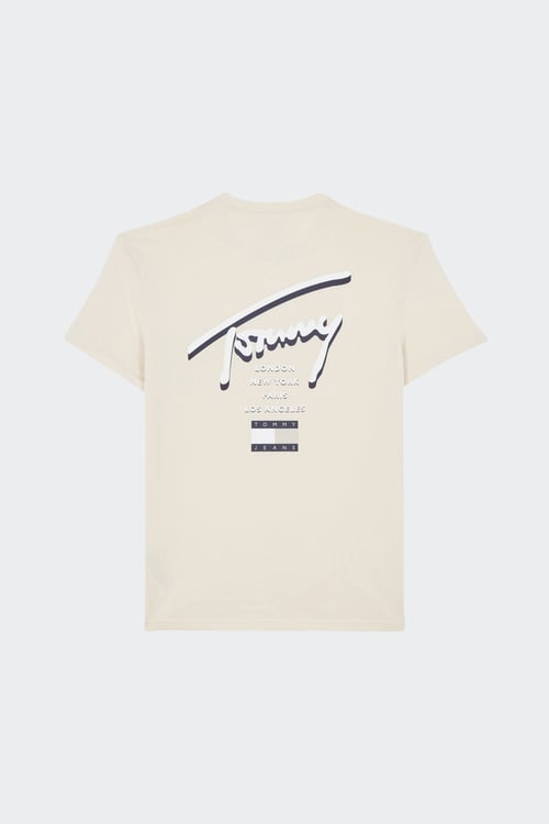TOMMY JEANS T-shirt Beige