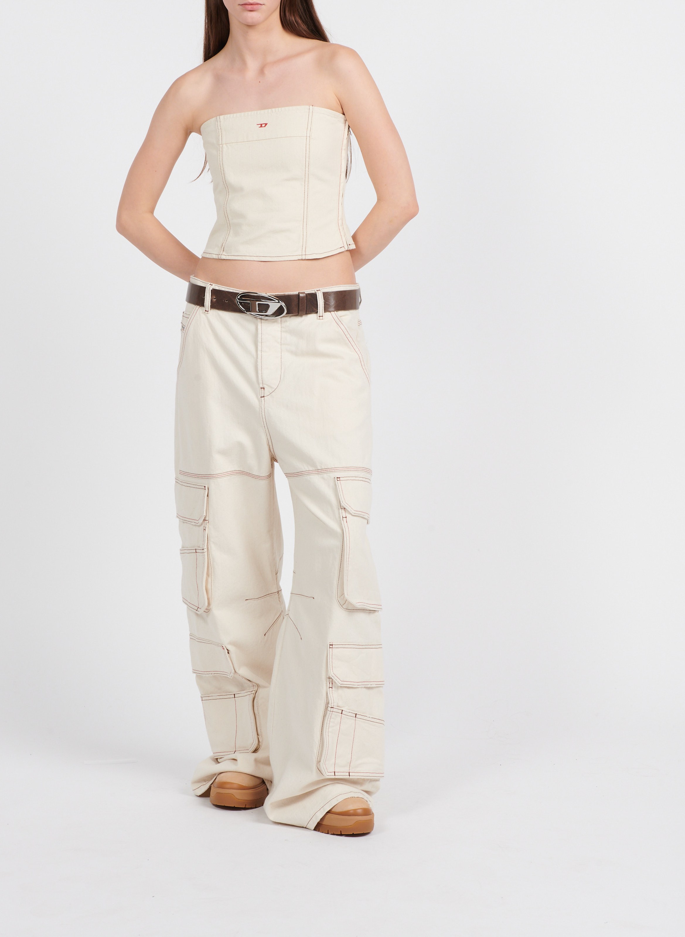 Top DIESEL Blanc