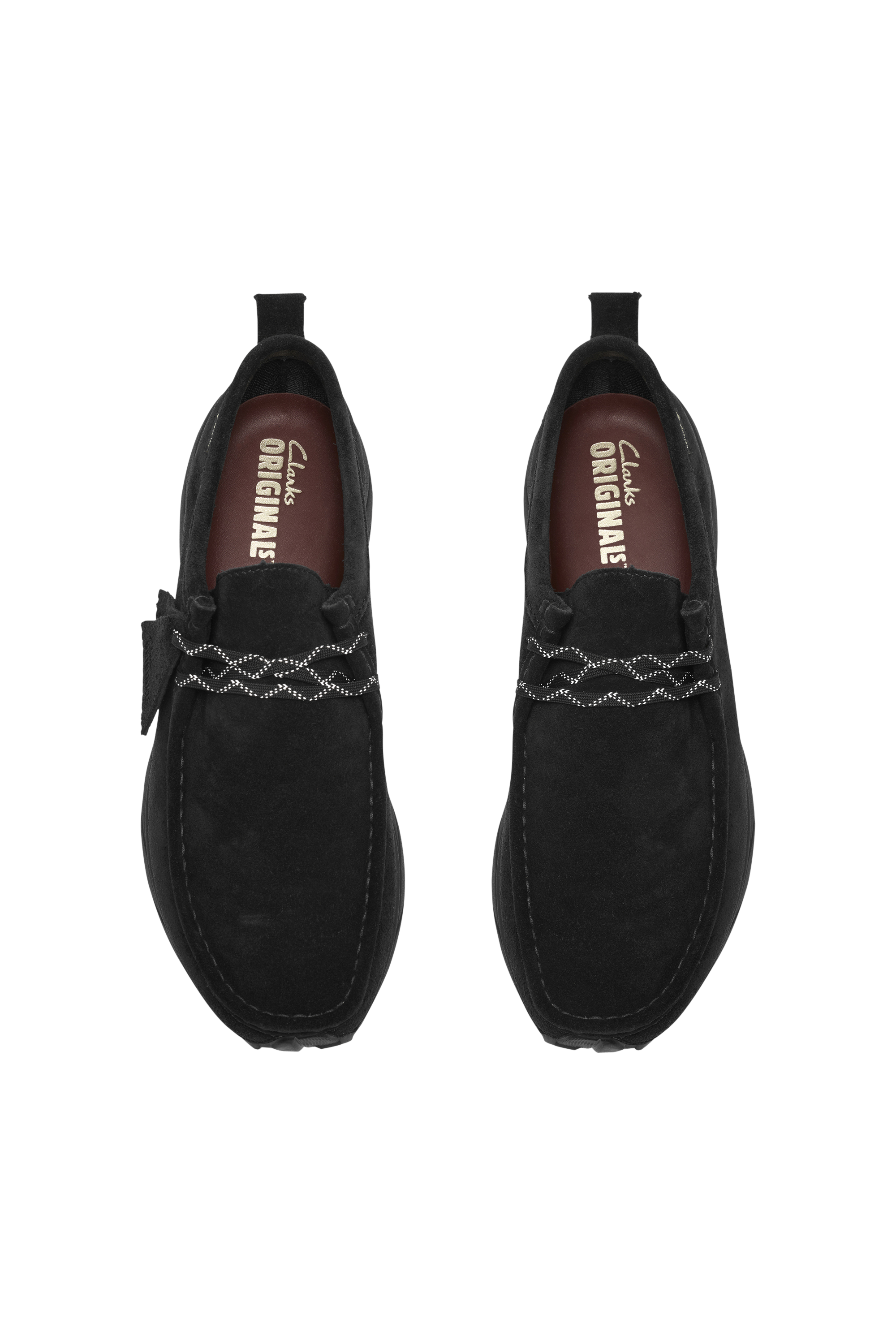 Men?s Storm 96 LO fabric and leather sneakers | Black CLARKS ORIGINALS Men