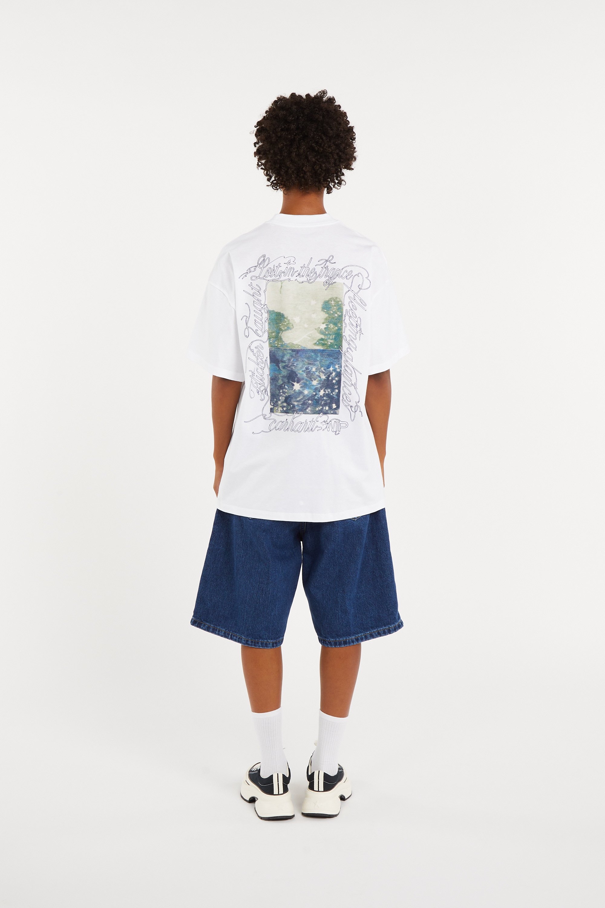 Printed organic cotton t-shirt | White CARHARTT WIP Women
