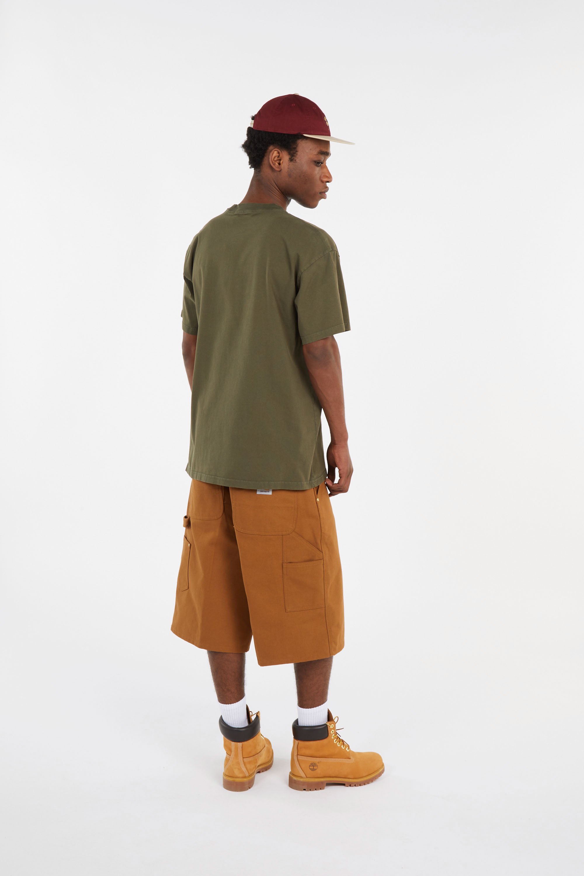 T-shirt manches courtes Kaki