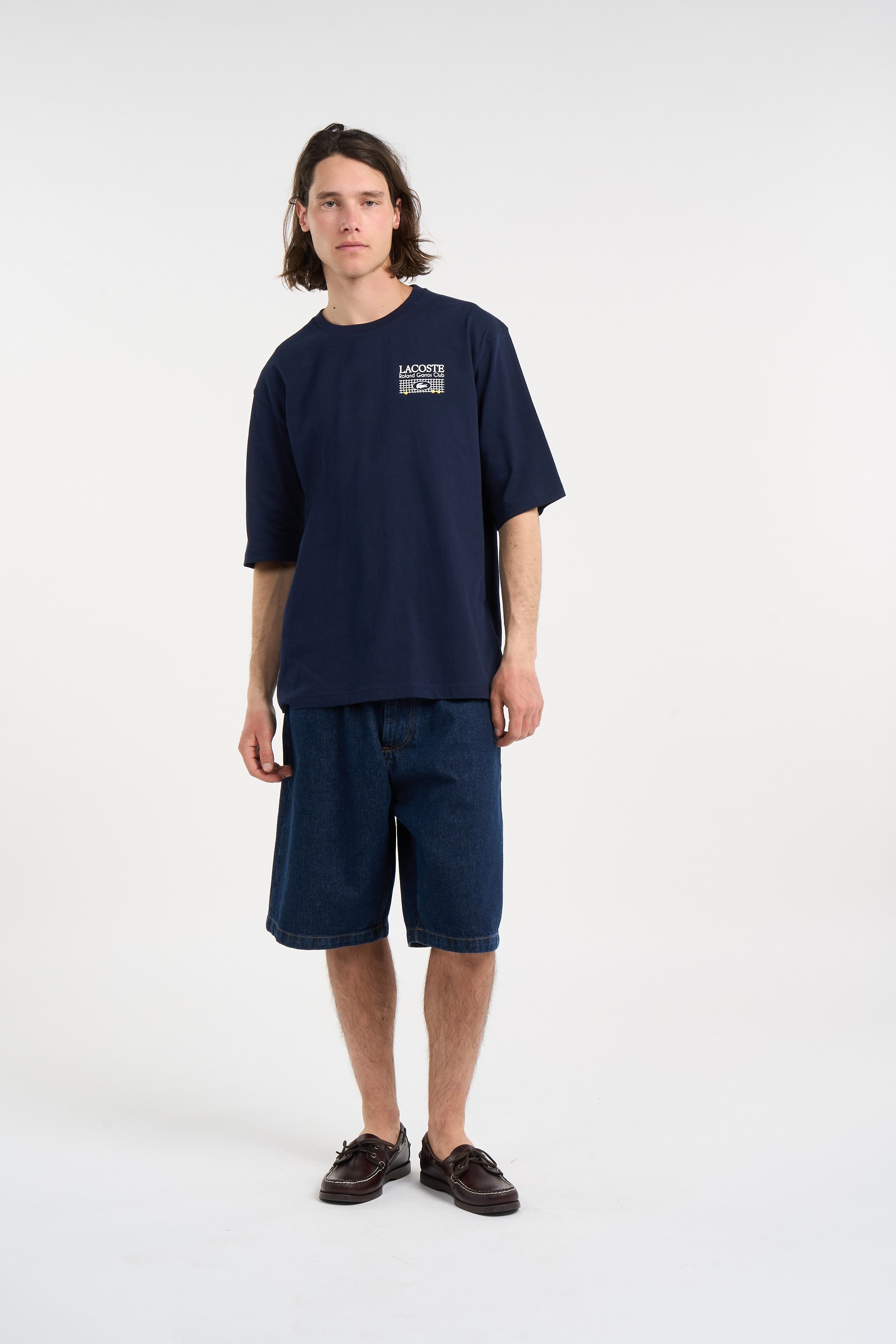 T-shirt LACOSTE Bleu