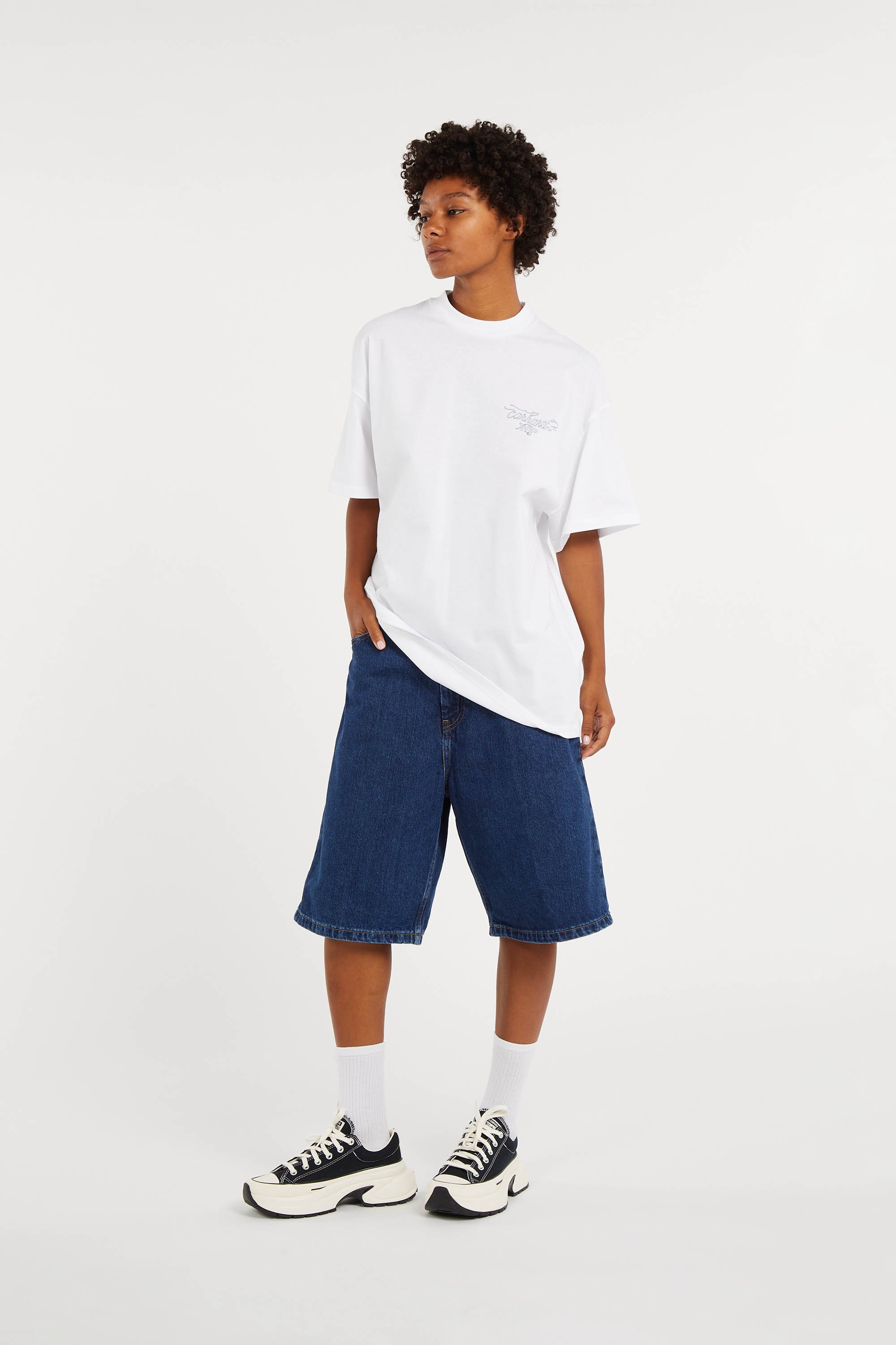 Printed organic cotton t-shirt | White CARHARTT WIP Women