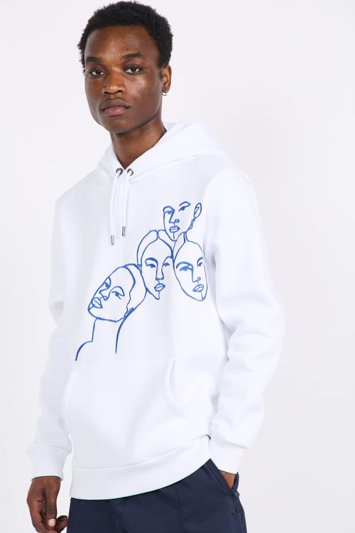 ENCRE Hoodie Blanc