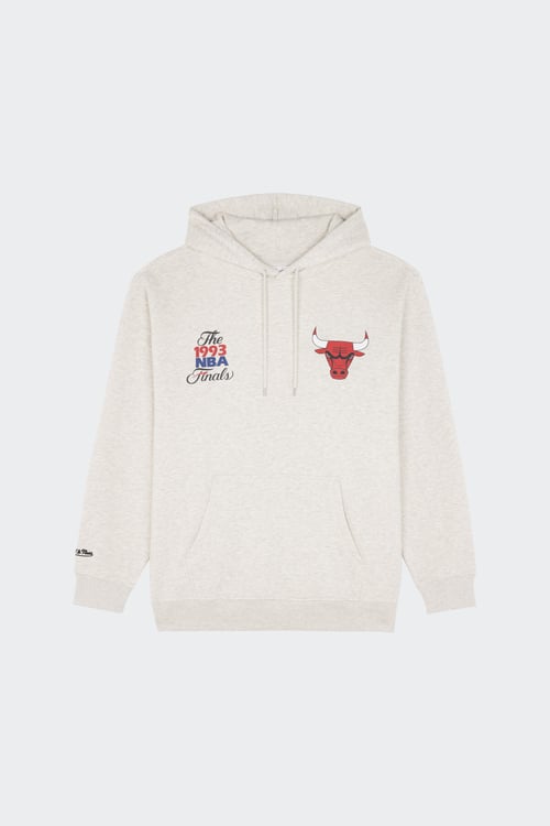 MITCHELL & NESS Hoodie Gris