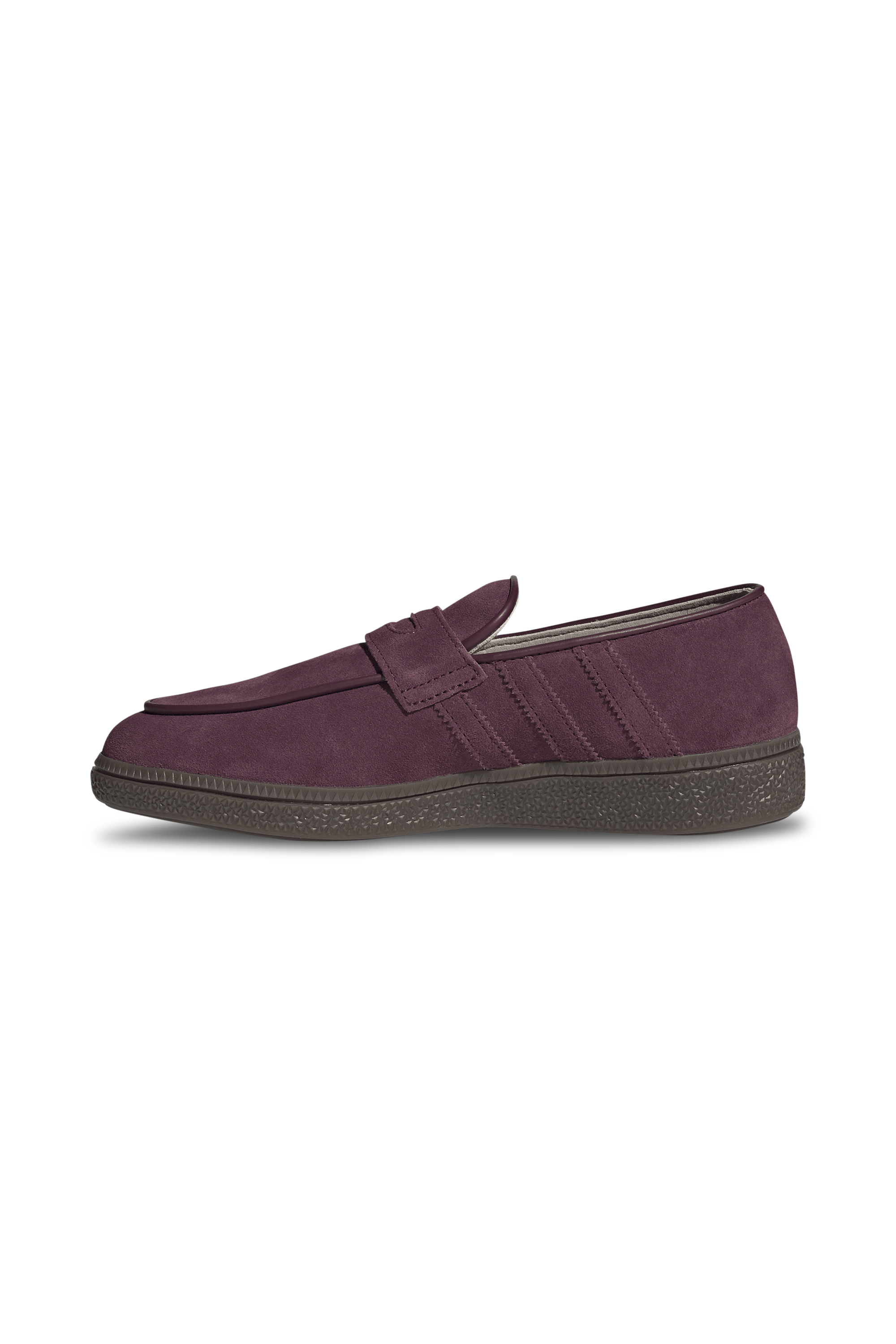 Leather deck shoes | Burgundy ADIDAS Women
