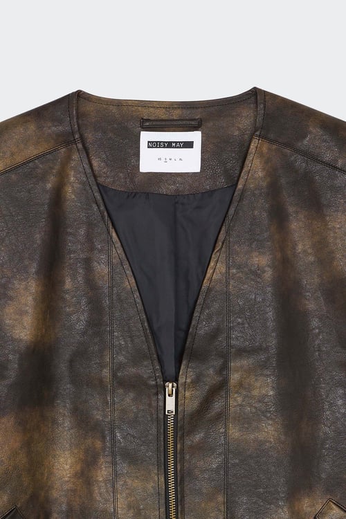 NOISY MAY Gilet Gris