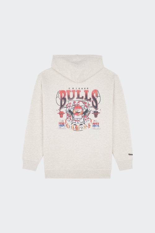 MITCHELL & NESS Hoodie Gris