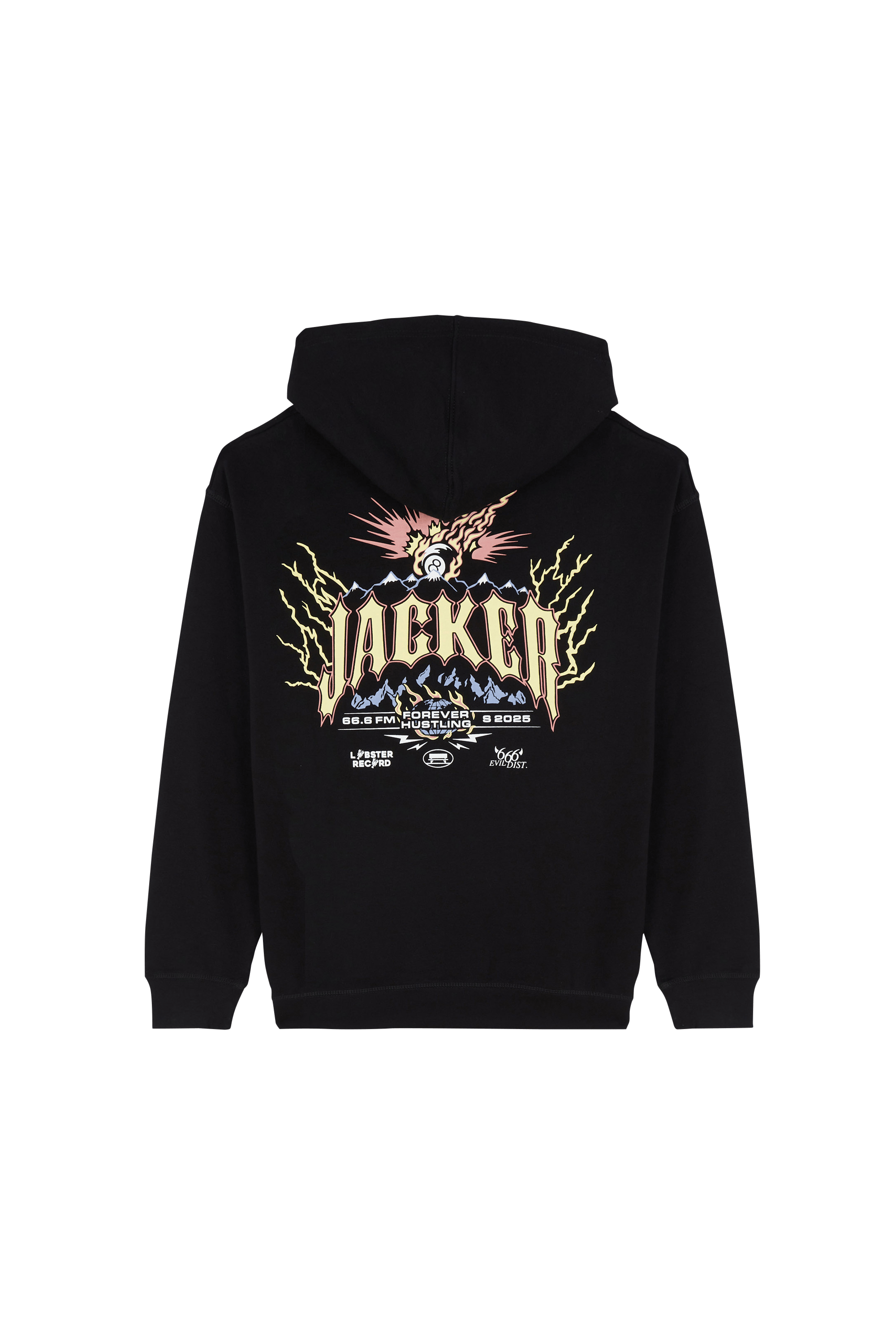 Hoodie | Noir JACKER Homme