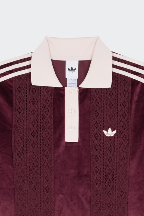 ADIDAS Polo Rouge