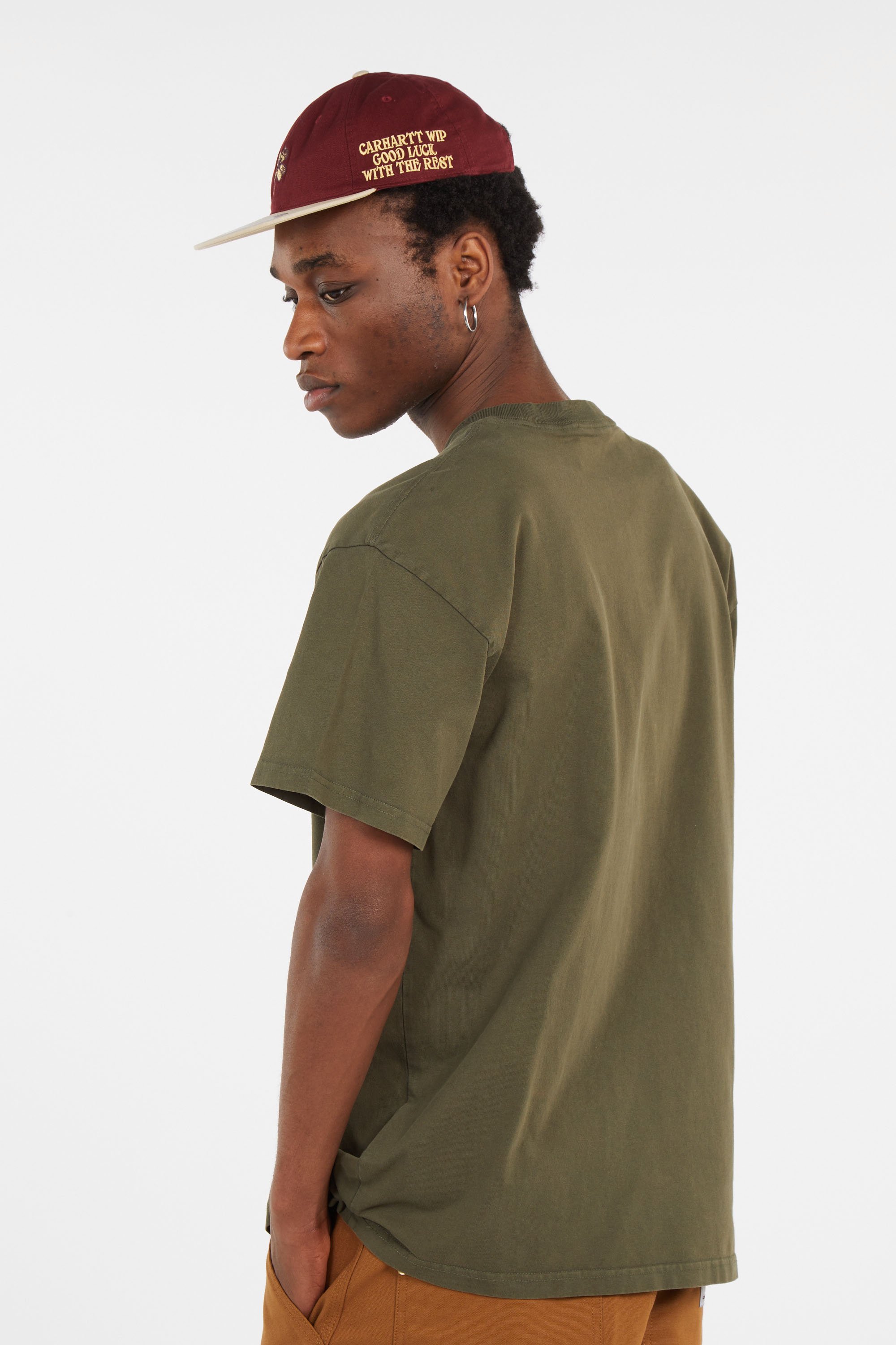 T-shirt manches courtes Kaki