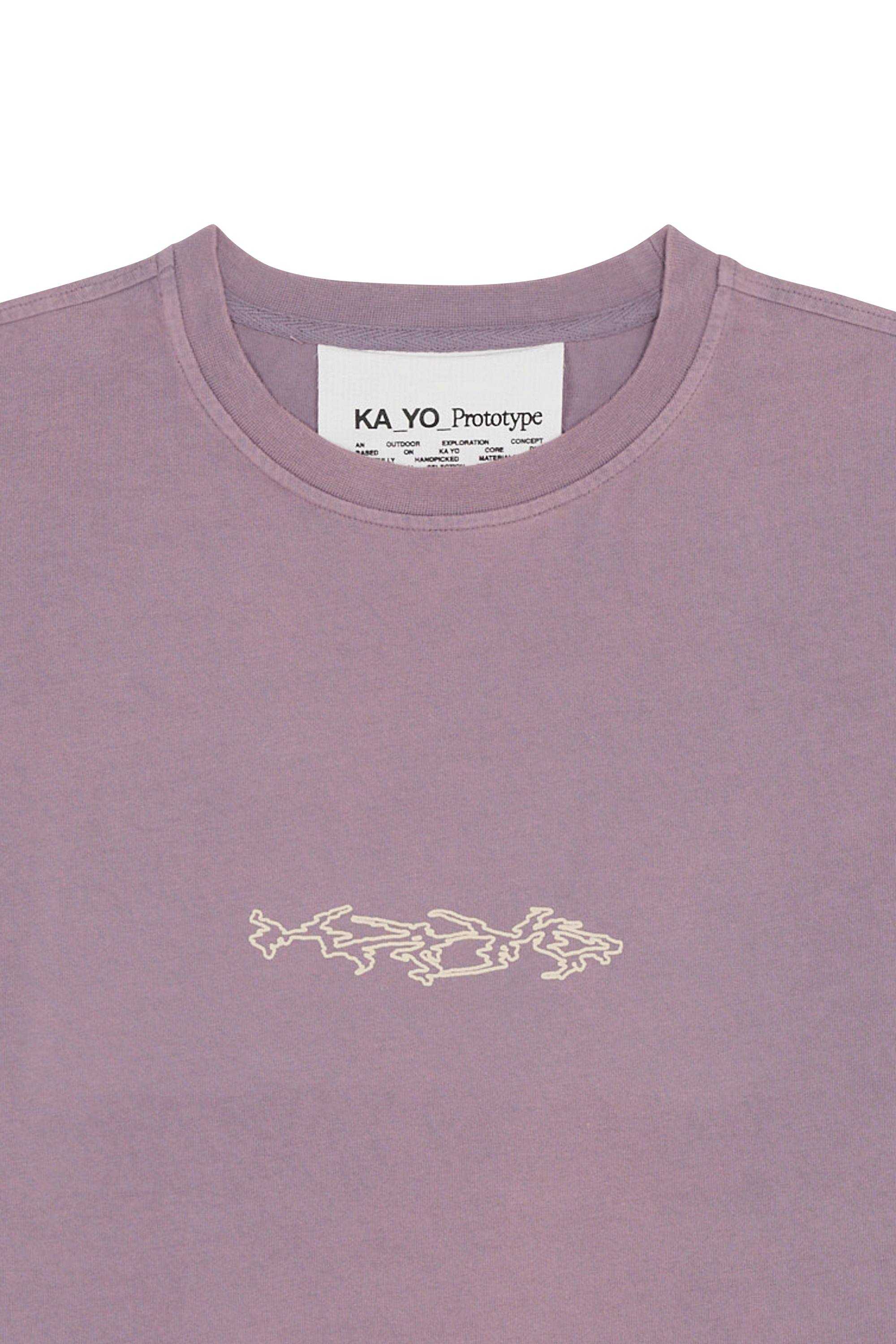 T-shirt Violet