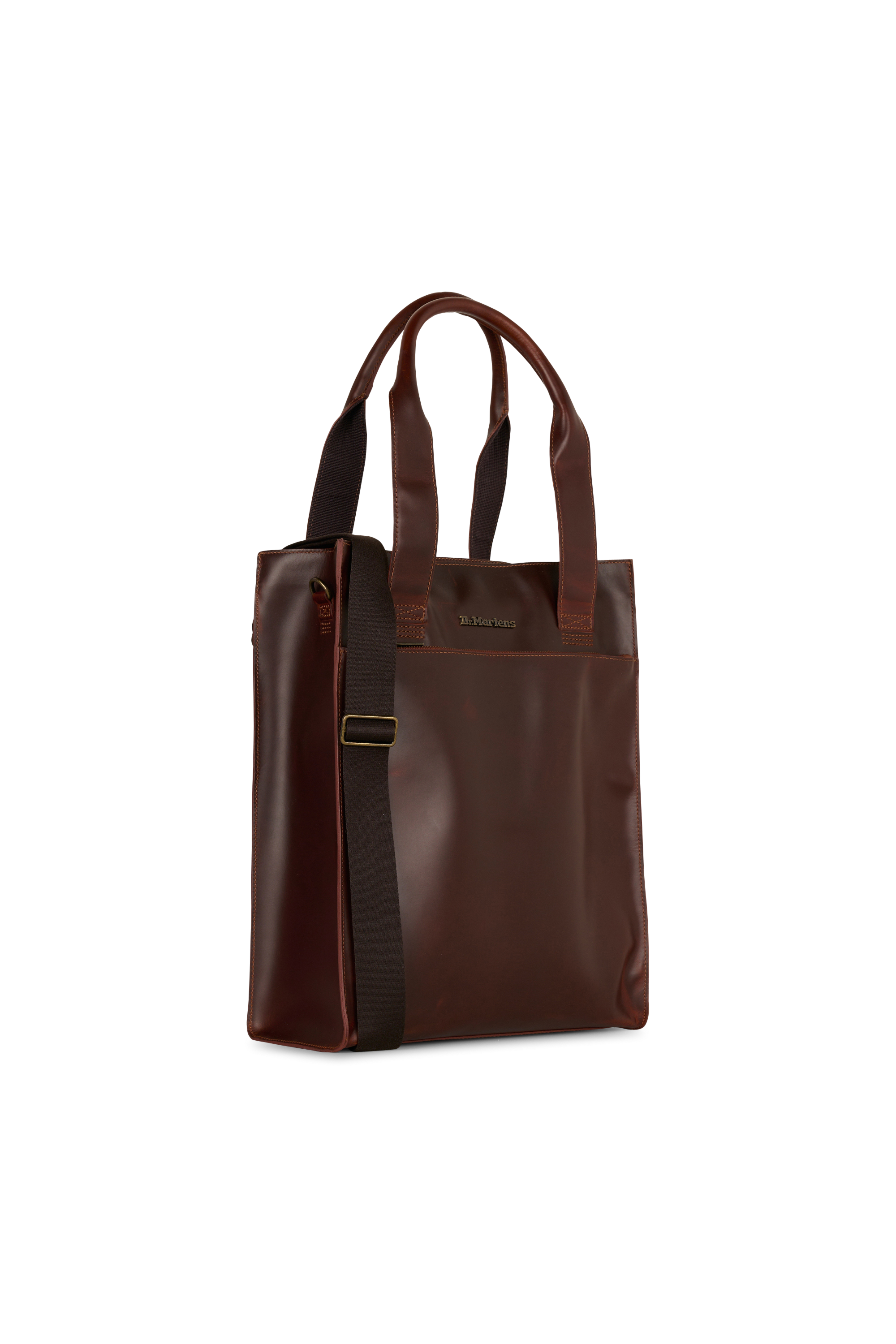 Sac shoppinge en cuir Marron