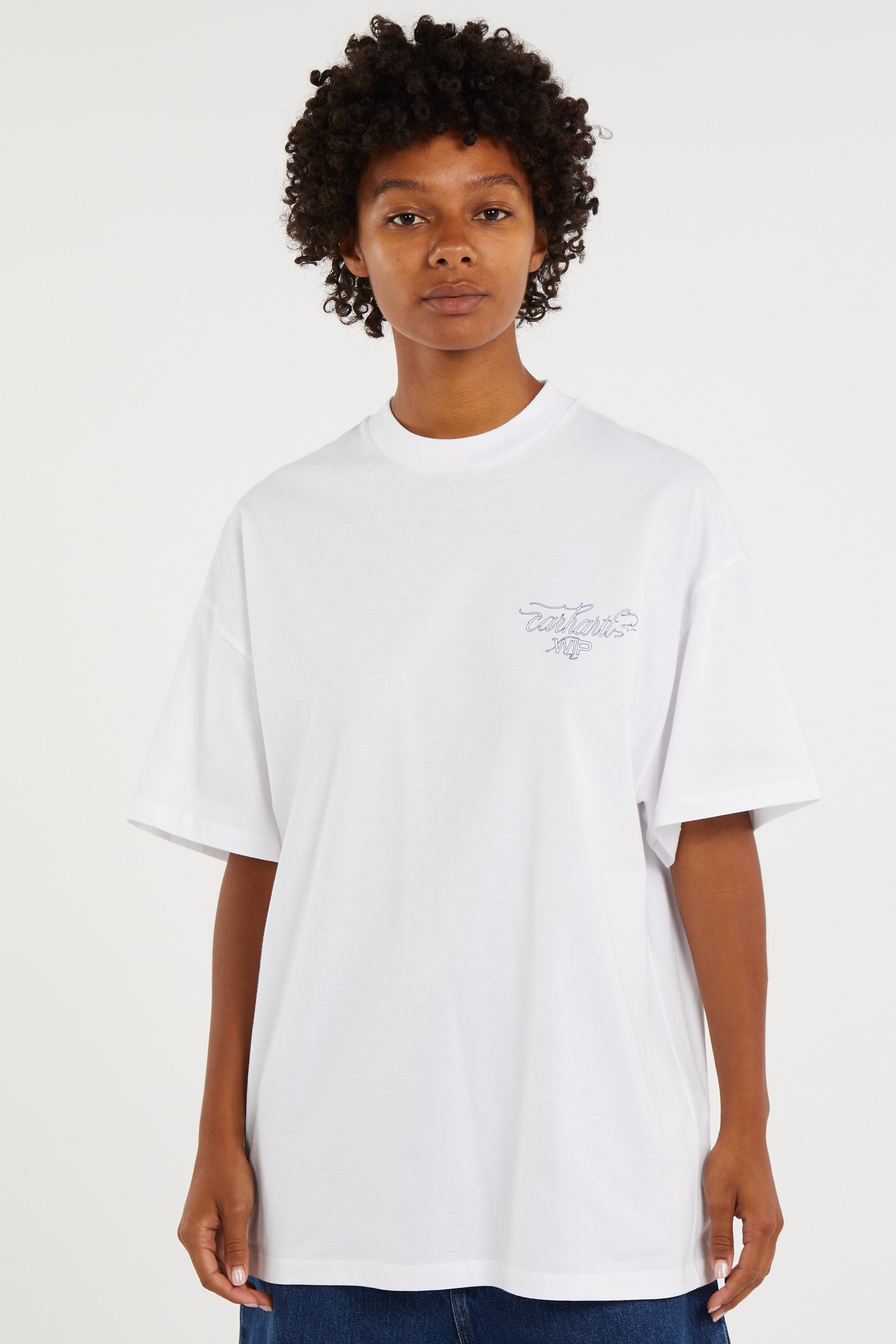 Printed organic cotton t-shirt | White CARHARTT WIP Women